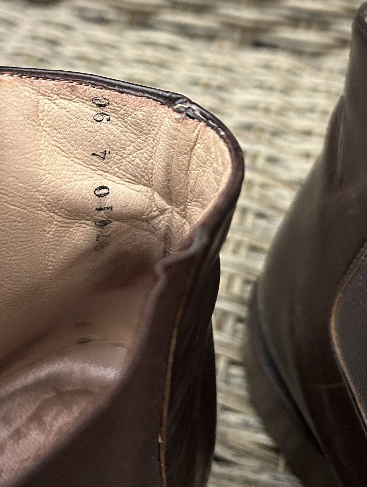Jil Sander × Vintage Vintage Jil Sander + Leather Brown Ankle Chelsea Boots Size US 5.5 / IT 35.5 - 9 Thumbnail