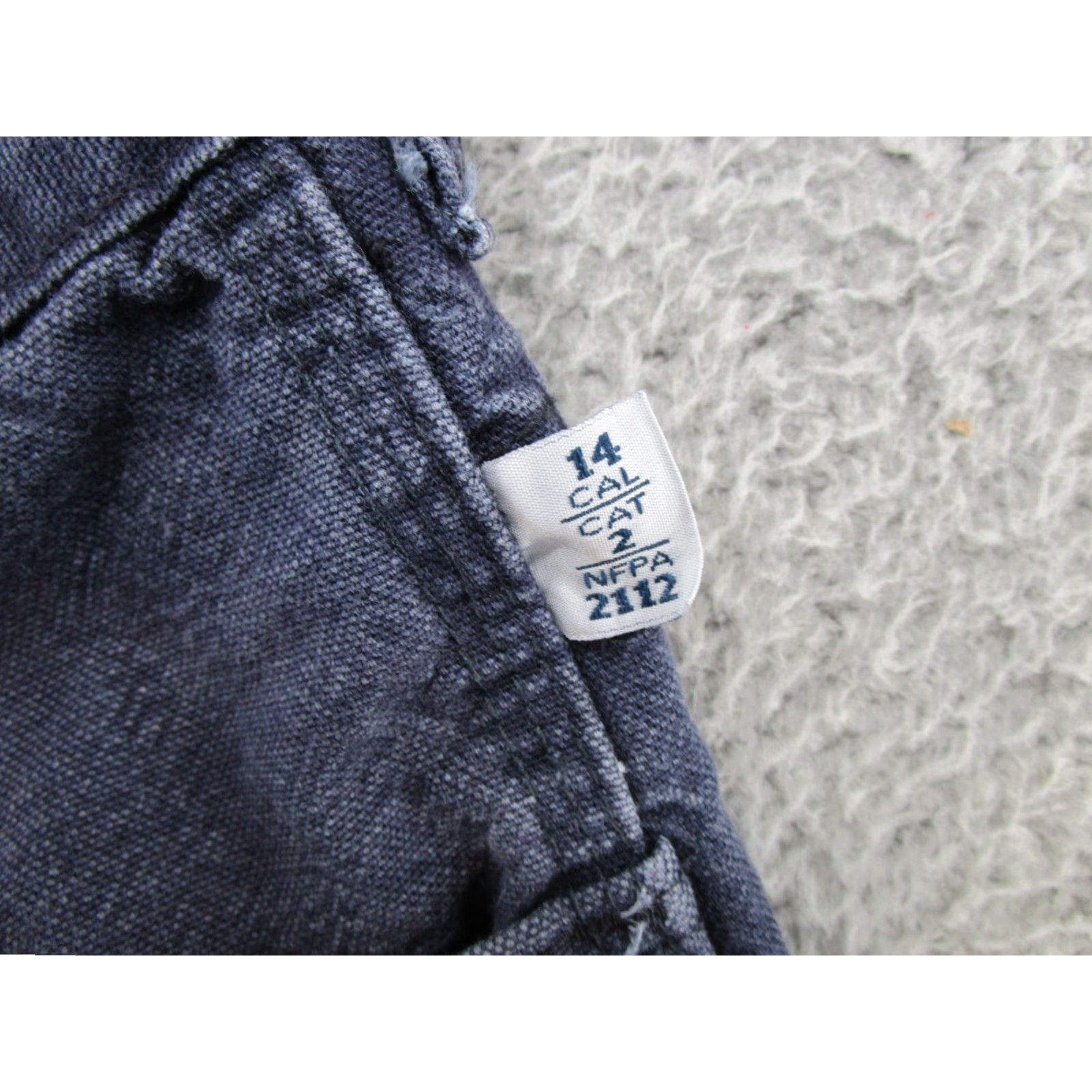 Vintage Tyndale Pants Mens Navy Flame Resistant 34x31 Canvas CAT 2 14 CAL NFPA 2112 Fire 34x31 Work Pants Mens NN? Size US 34 / EU 50 - 5 Thumbnail