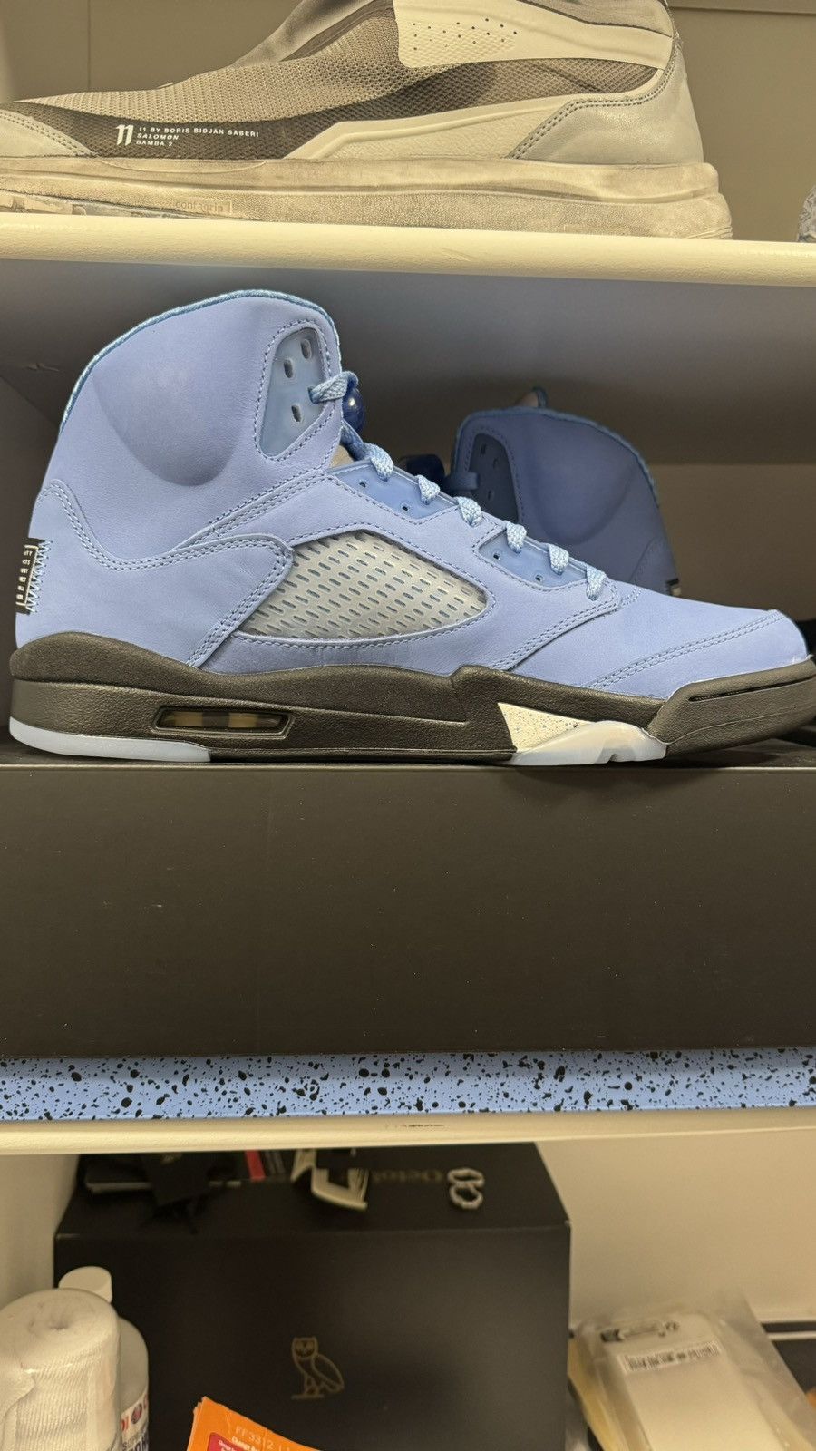 Jordan Brand × Nike NEW NEVER WORN Jordan 5 UNC Size US 11.5 / EU 44-45 - 2 Thumbnail