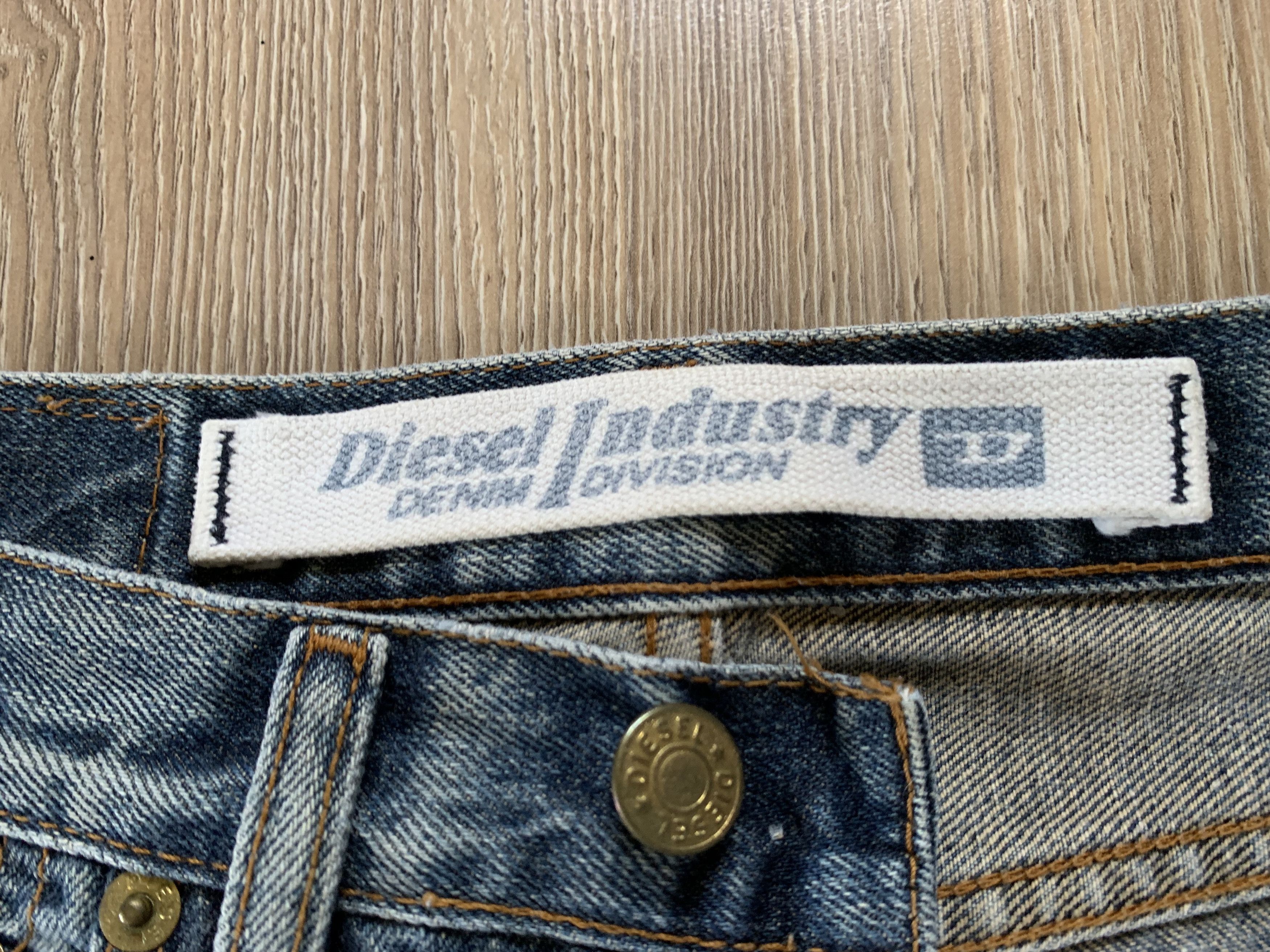 Diesel Vintage Diesel Industry Denim Division RR55 Jeans Size 26" / US 2 / IT 38 - 9 Thumbnail