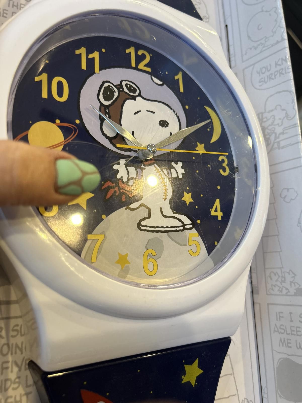 Peanuts Peanuts Snoopy Wall Clock Watch | Grailed