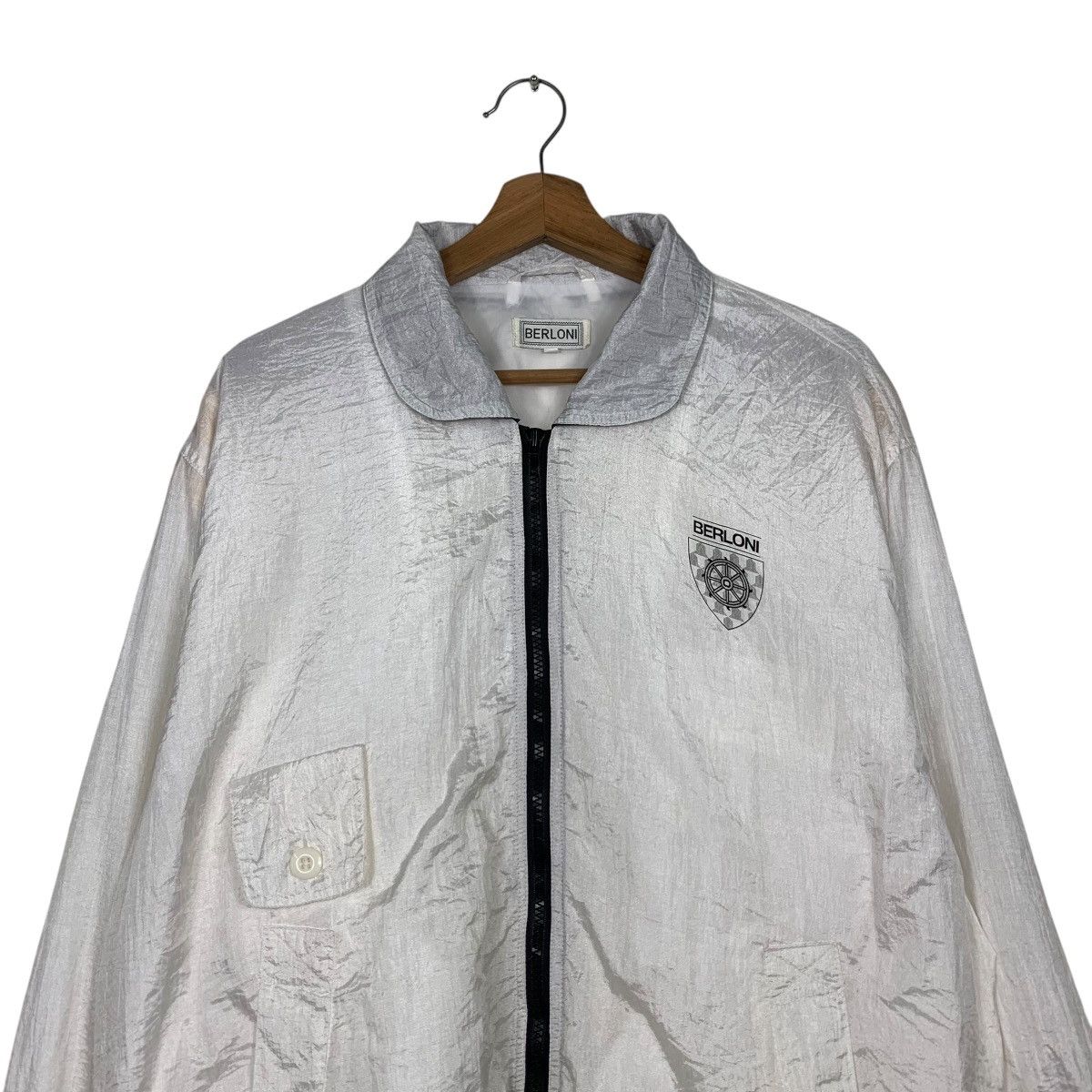 Japanese Brand BERLONI Light Jacket #2430-C109 Size US L / EU 52-54 / 3 - 2 Thumbnail