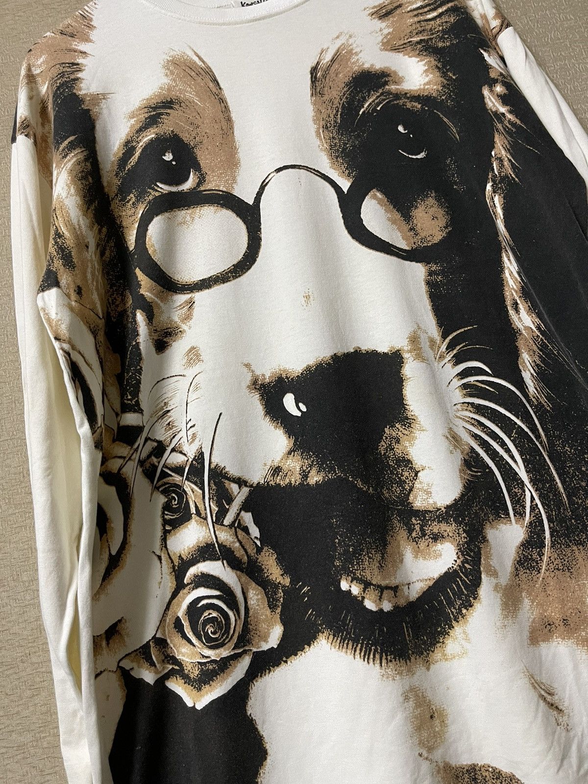Kansai Yamamoto Vintage 90's Kansai Yamamoto O2 Longsleeve Size US L / EU 52-54 / 3 - 4 Thumbnail
