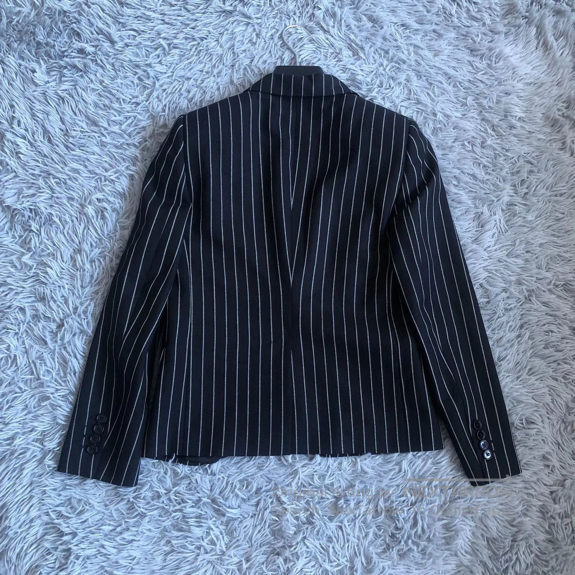Celine Celine Striped Wool Blazer. Size XS / US 0-2 / IT 36-38 - 6 Thumbnail