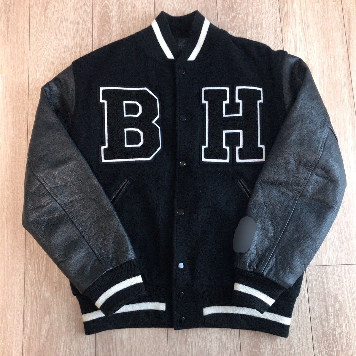 GOODENOUGH 90s GOODENOUGH × BOUNTY HUNTER Varsity Jacket Size US M / EU 48-50 / 2 - 2 Thumbnail