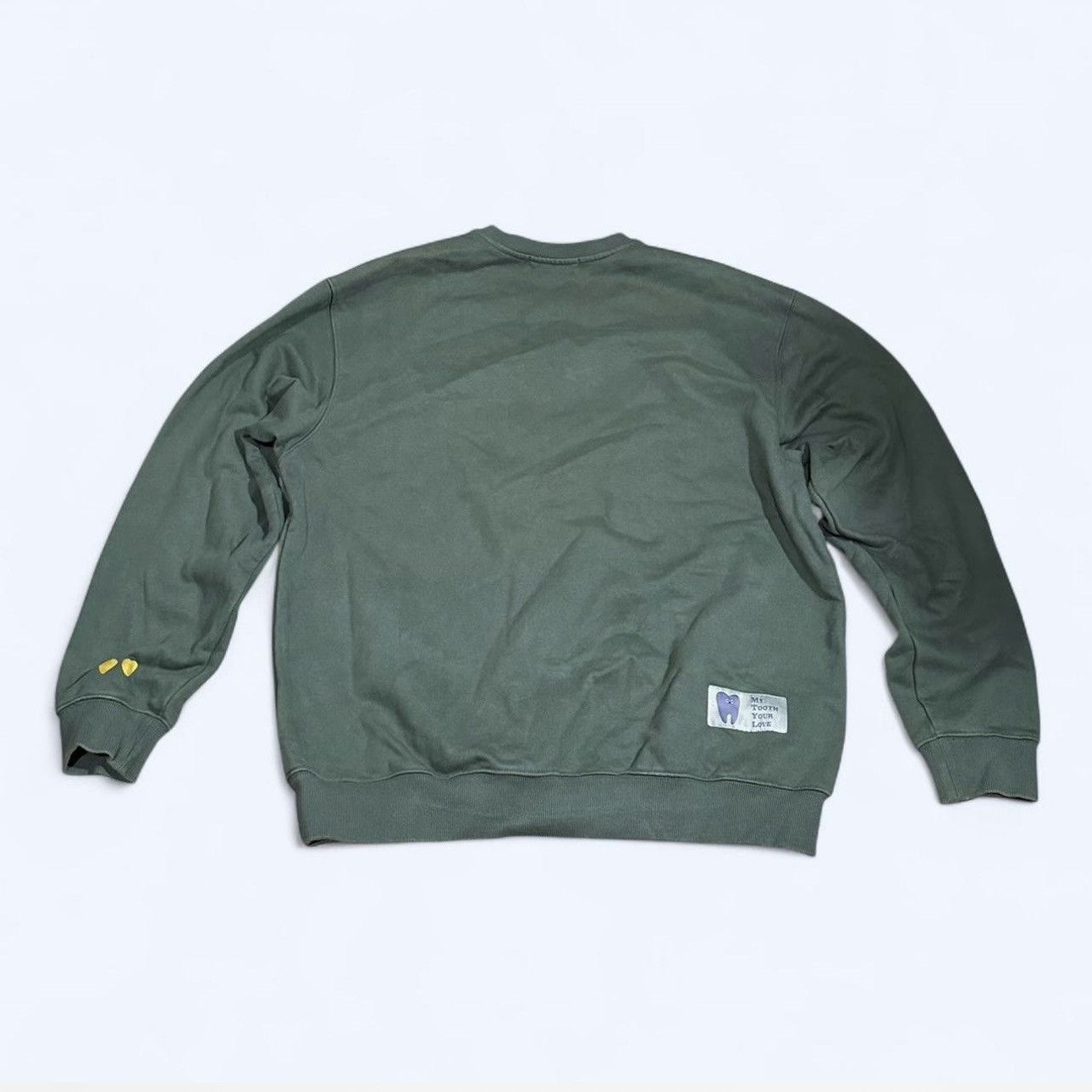 Japanese Brand Green crewneck sweatshirt Size US L / EU 52-54 / 3 - 2 Thumbnail
