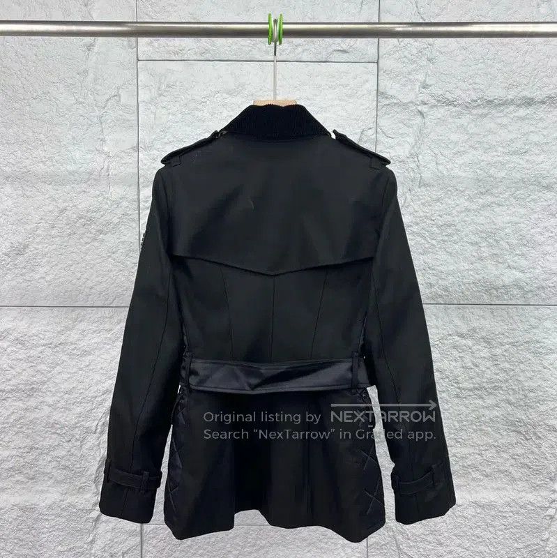 Burberry Burberry Black Quilted Cotton Women's Jacket. Size XXS / US 00 / IT 34 - 2 Thumbnail