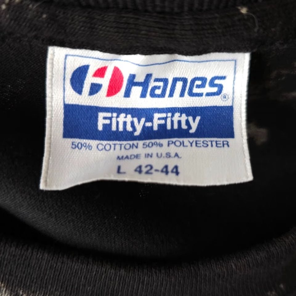 Hanes VINTAGE Antigua T Shirt Mens Size Medium Black 80s Tropical Fish Tie Dye Made In USA Size US M / EU 48-50 / 2 - 7 Thumbnail