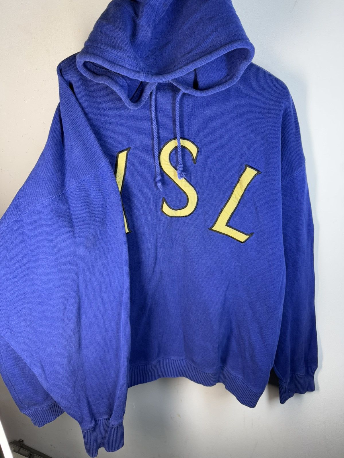 Yves Saint Laurent Big Logo YSL Hoodie Sweatshirt Rare YSL Sweater Size US XL / EU 56 / 4 - 16 Thumbnail