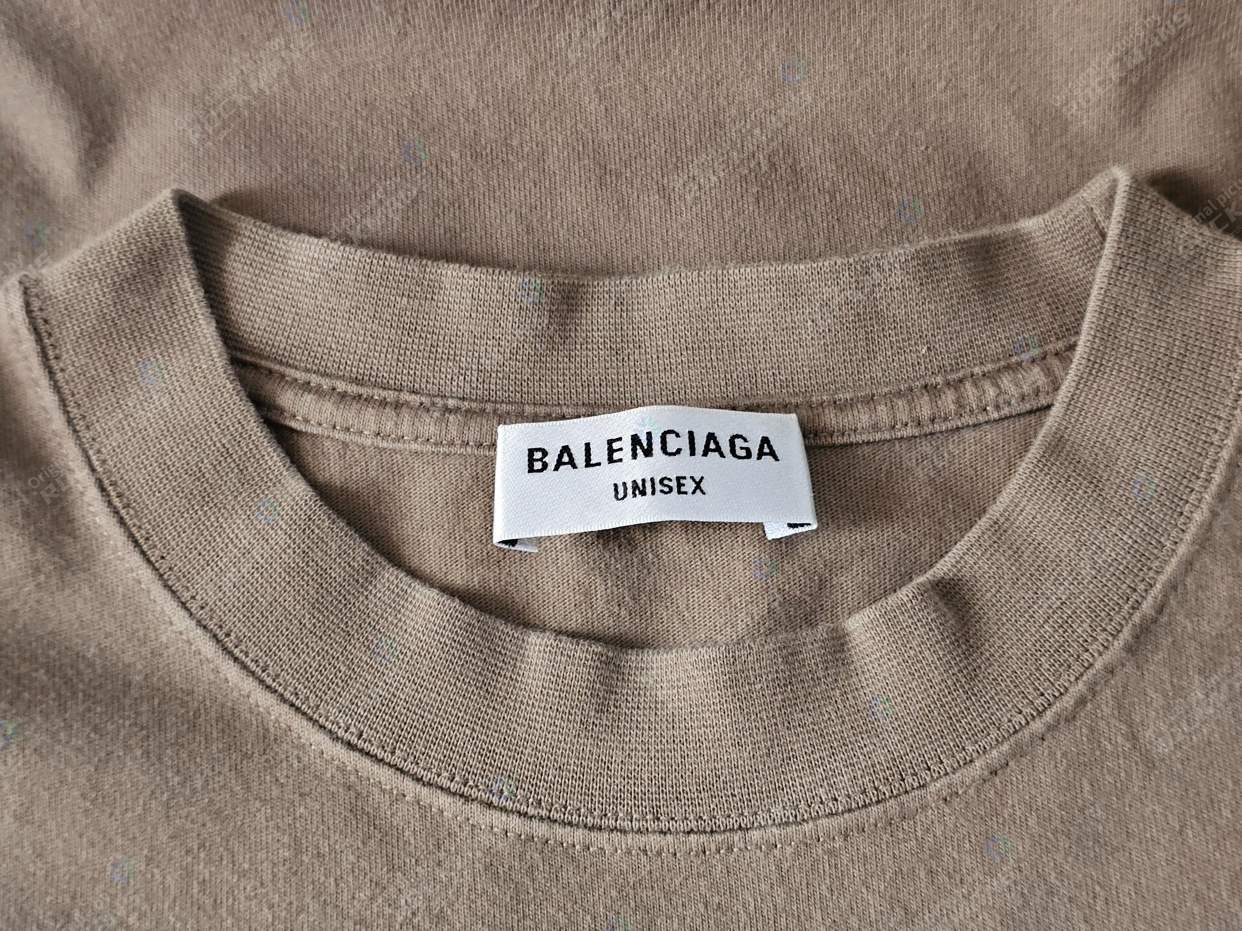 Balenciaga Balenciaga SS22 Knit Crew-Neck Embroidered Logo T-Shirt S Size US S / EU 44-46 / 1 - 7 Thumbnail