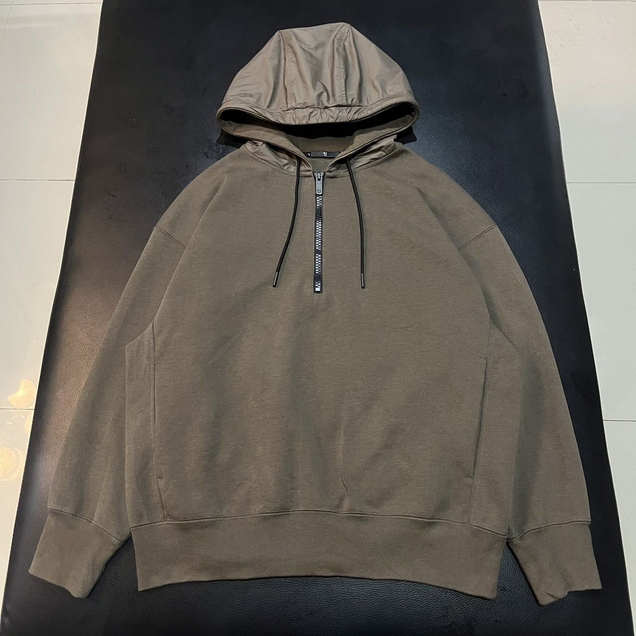 Jil Sander × Uniqlo Uniqlo x Jil Sander Dry Sweat Half Zip Pullover Hoodie Size US M / EU 48-50 / 2 - 1 Thumbnail