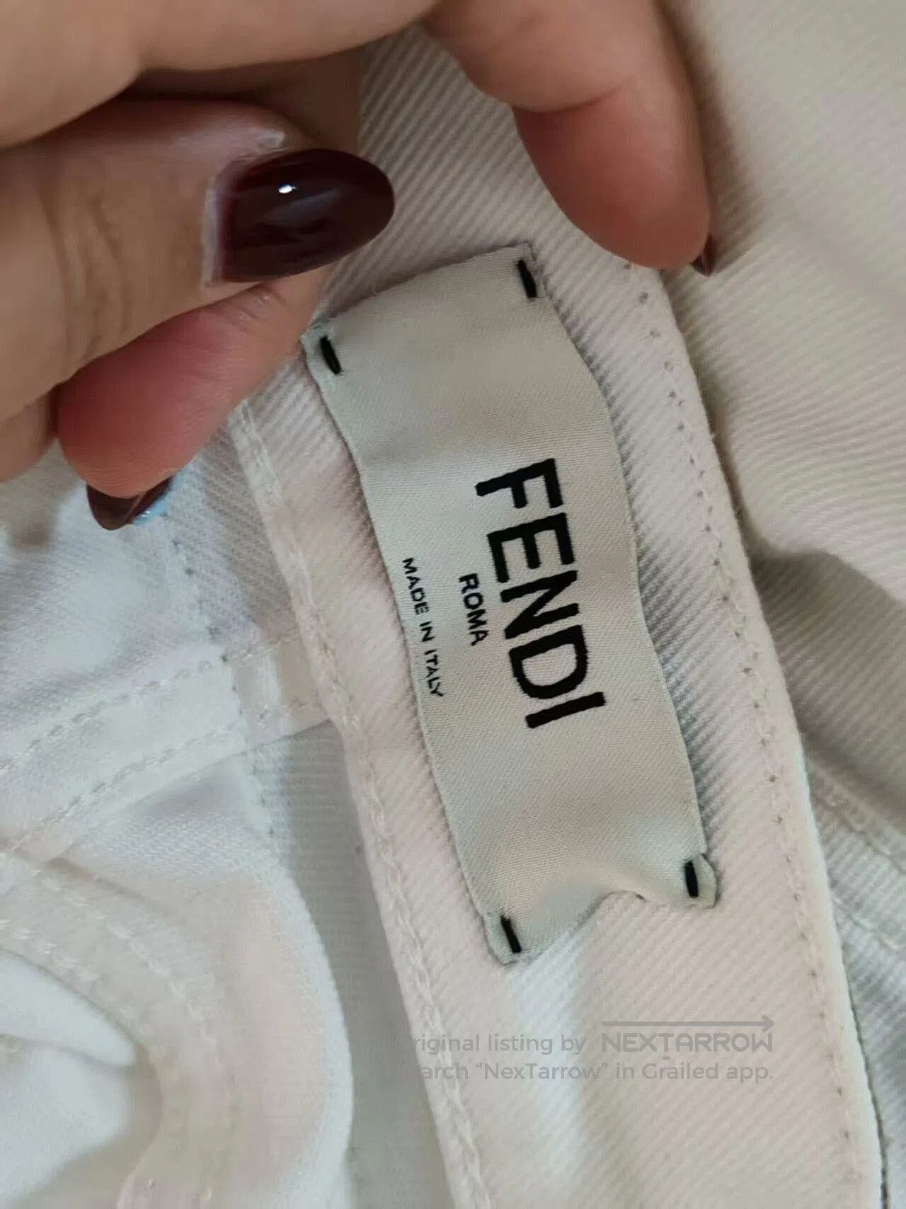 Fendi fendi double F logo long pants. Size US 28 / EU 44 - 3 Thumbnail