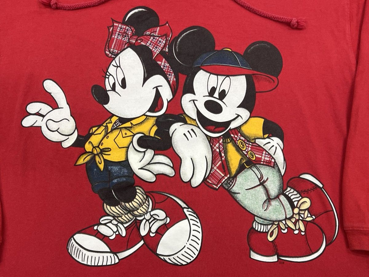 Disney Vintage 90s Mickey and Minnie Mouse Hoodie Size US M / EU 48-50 / 2 - 2 Thumbnail