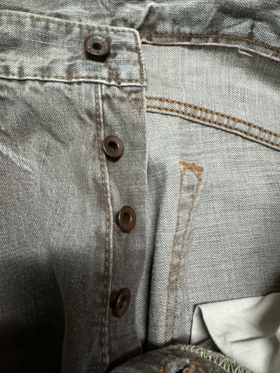 Kapital Insane💥90s Edwin Half Selvedge Rusty Distres faded Sick Size US 34 / EU 50 - 12 Thumbnail