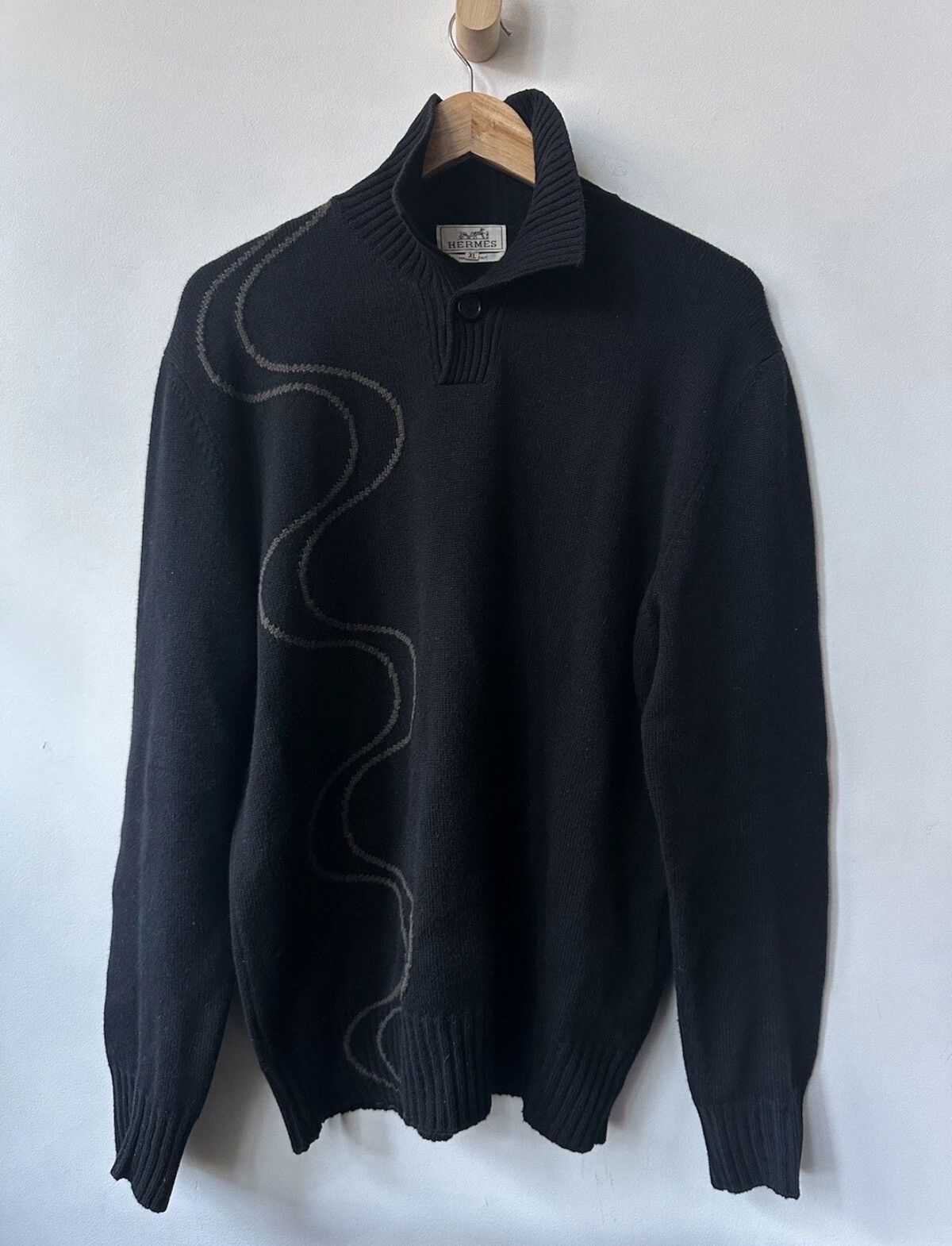 Hermes Hermes 100% Cashmere Polo Size US L / EU 52-54 / 3 - 1 Thumbnail