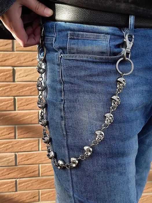 Skulls Skeleton Skull Jean Chain Grailed