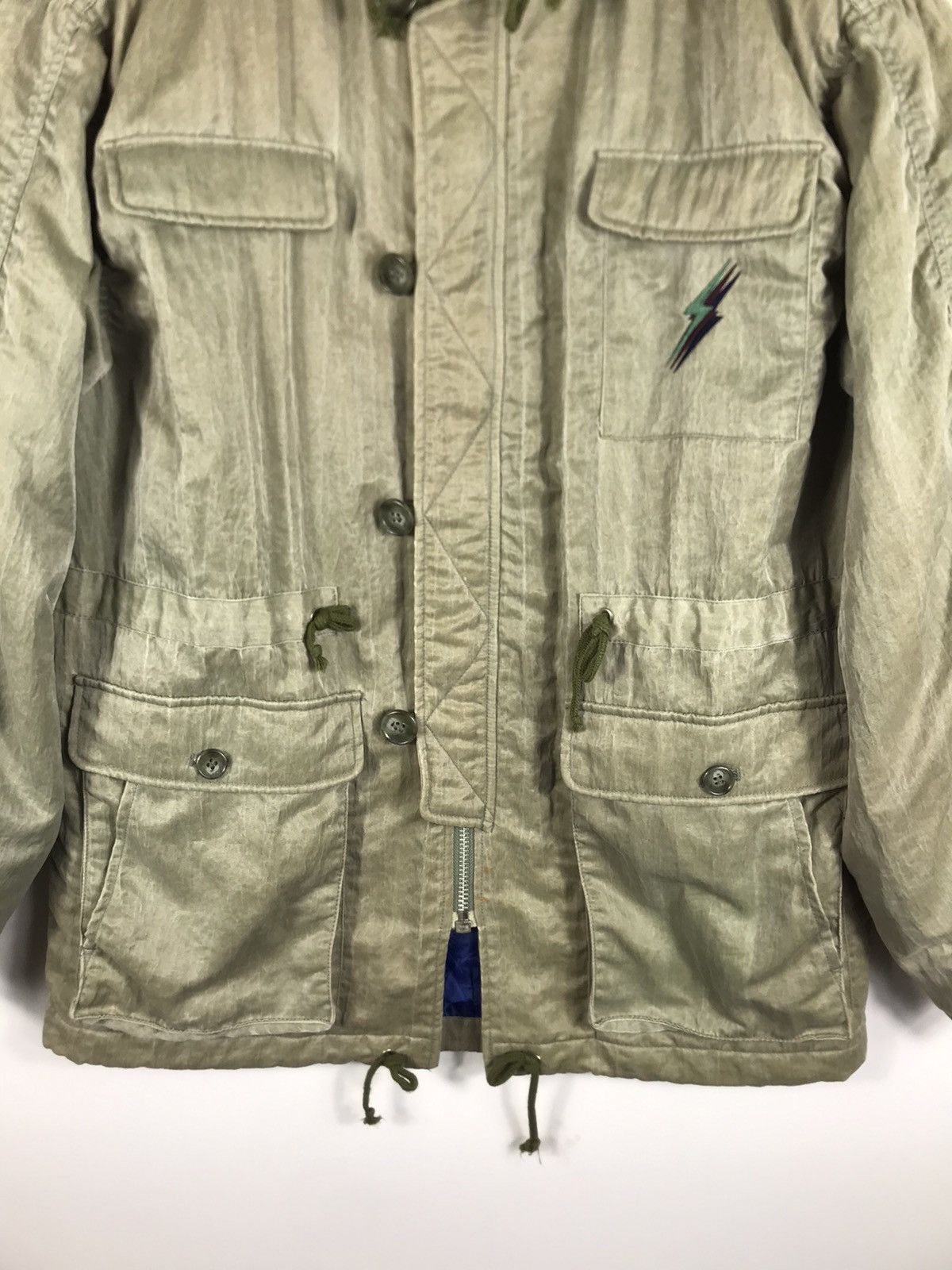 Lightning Bolt × Vintage ⚡️Vintage Lightining Bolt Hooded Nylon Jacket Size US M / EU 48-50 / 2 - 5 Thumbnail