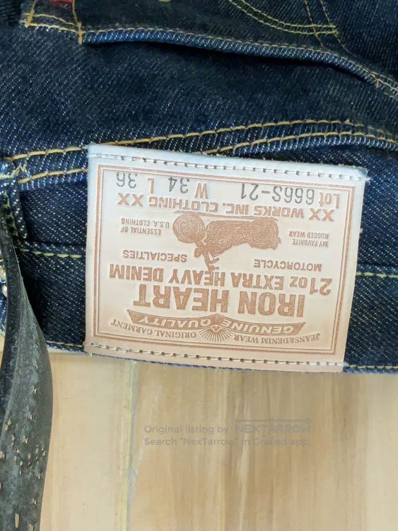 Iron Heart Iron Heart 21oz Heavy Jeans Size US 34 / EU 50 - 4 Thumbnail