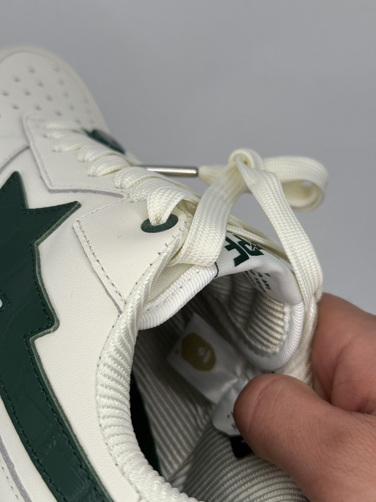 Bape A Bathing Ape Bapesta Icon #1 M2 Croc Pack Green size 9 Size US 9 / EU 42 - 10 Thumbnail
