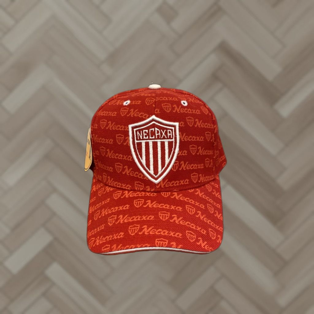 Vintage VINTAGE Club Necaxa Snapback Hat One Size Red Sports Mens Size ONE SIZE - 1 Thumbnail