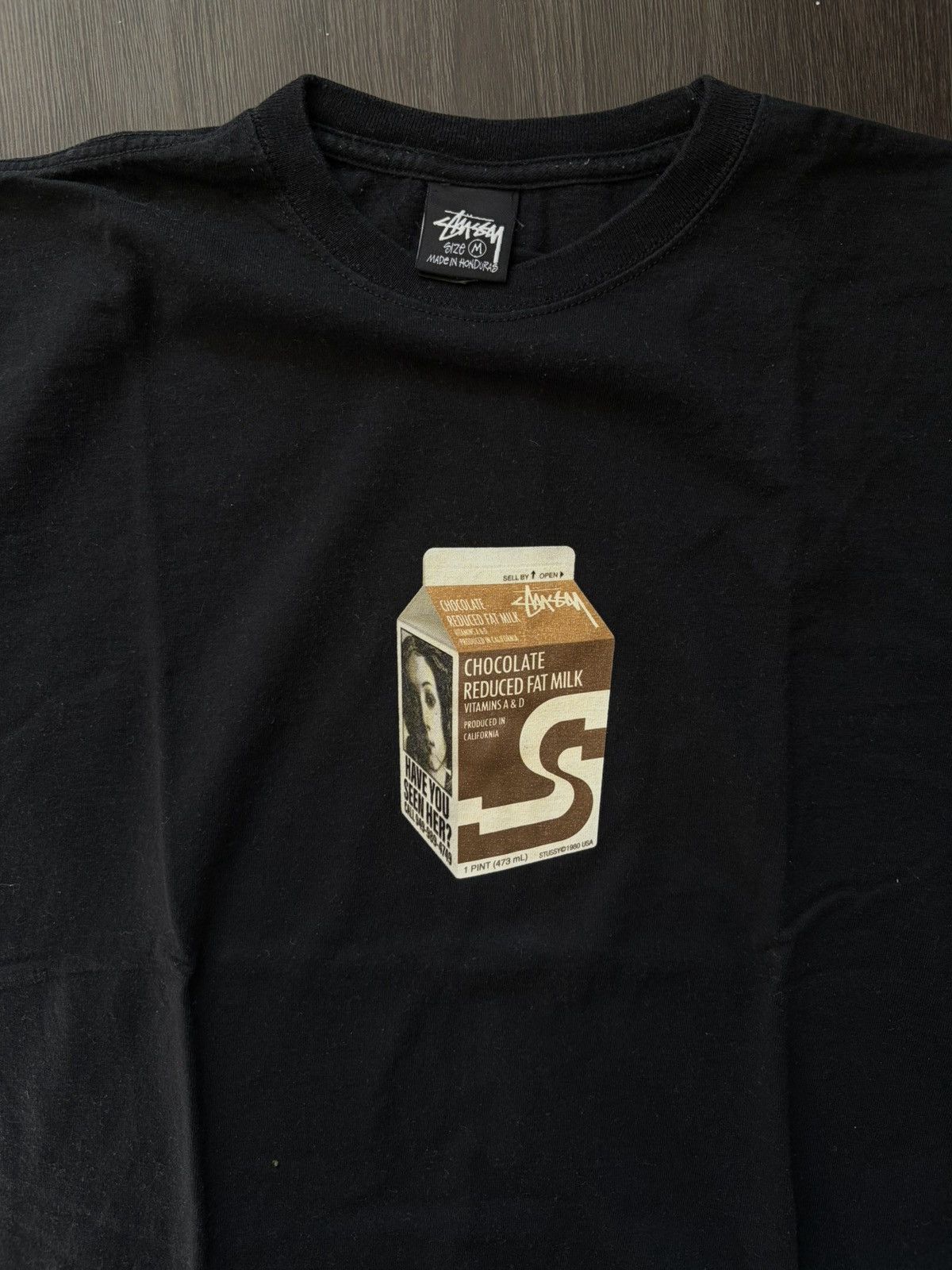 Stussy Stussy Milk Carton Tee Size US M / EU 48-50 / 2 - 2 Thumbnail
