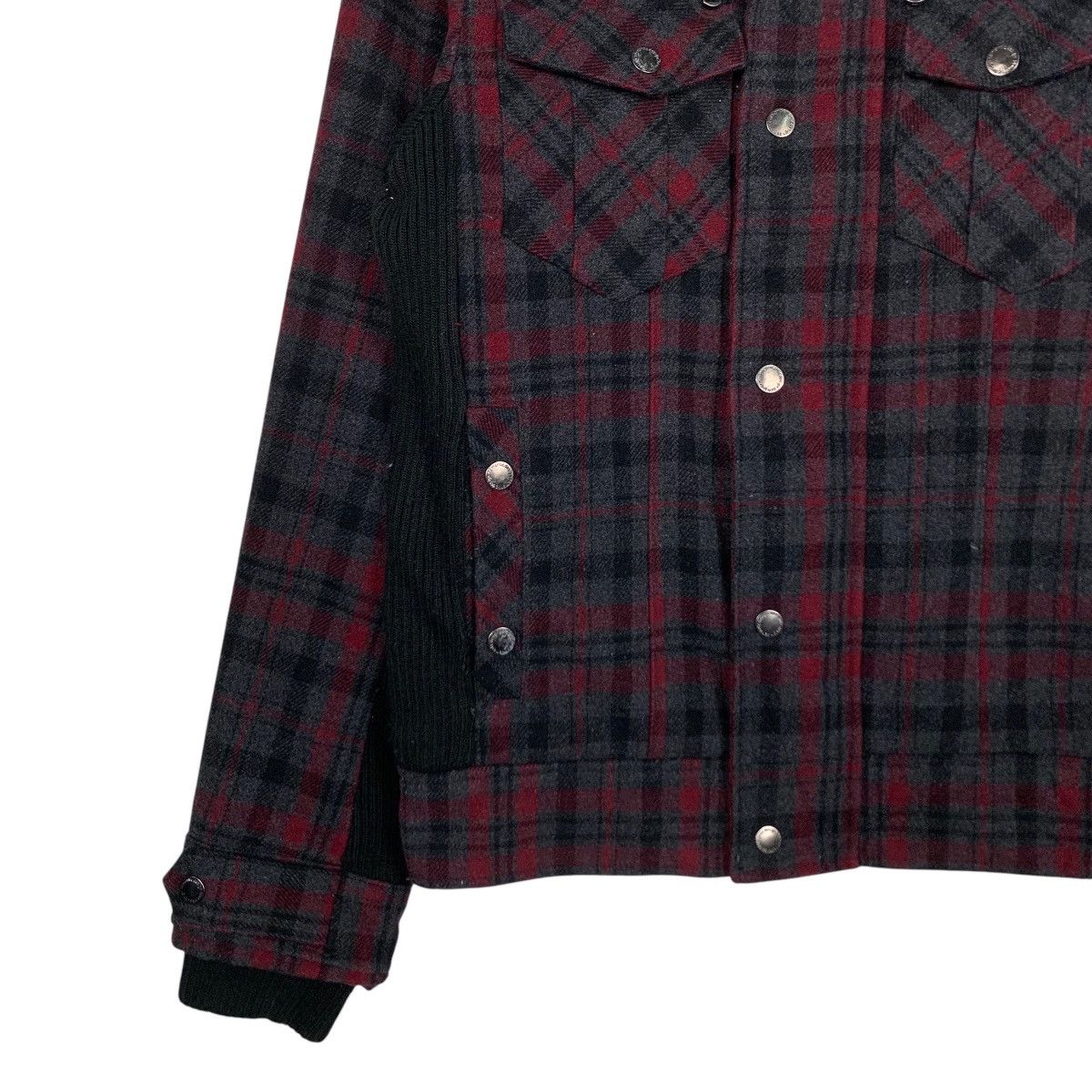 semanticdesign ☀️Semantic design wool red tartan punk jacket Size US S / EU 44-46 / 1 - 4 Thumbnail