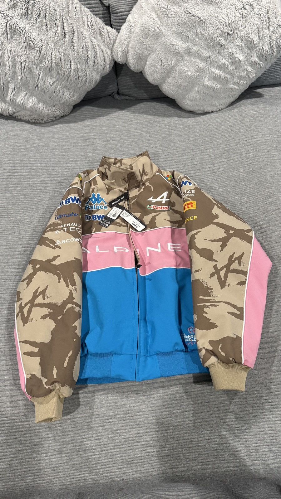 Kappa × Palace Palace x Kappa F1 Alpine Pit Jacket 'Desert Camo' Size US M / EU 48-50 / 2 - 1 Thumbnail