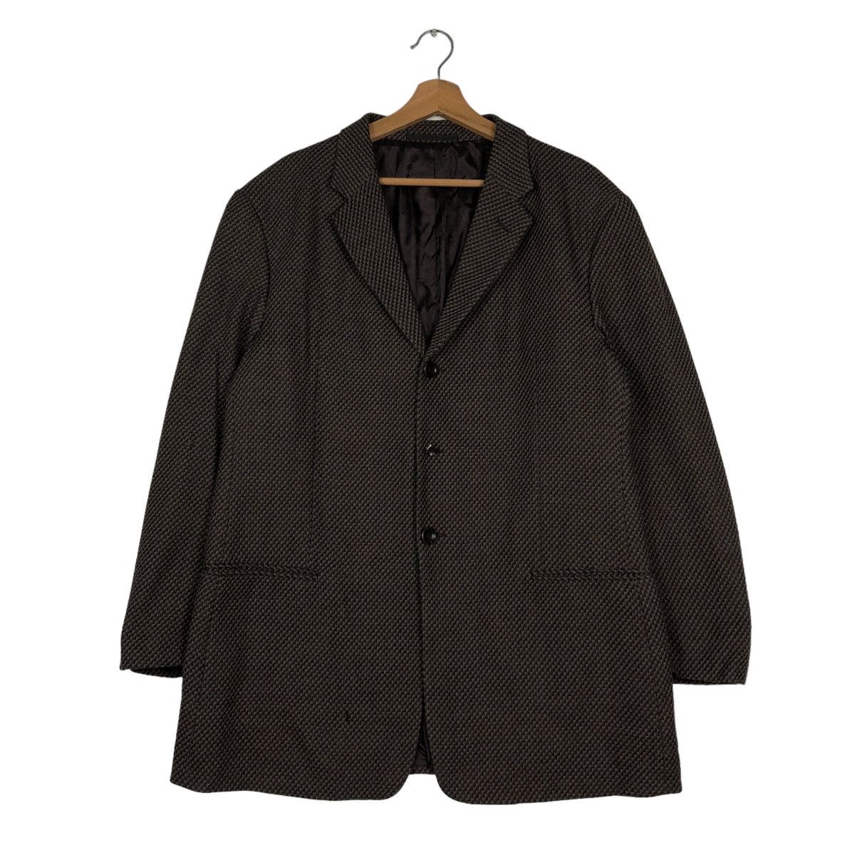 Armani Collezioni × Designer × Vintage 📌VINTAGE ARMANI COLLEZIONI MADE IN ITALY TARTAN DESIGN Size US M / EU 48-50 / 2 - 2 Thumbnail