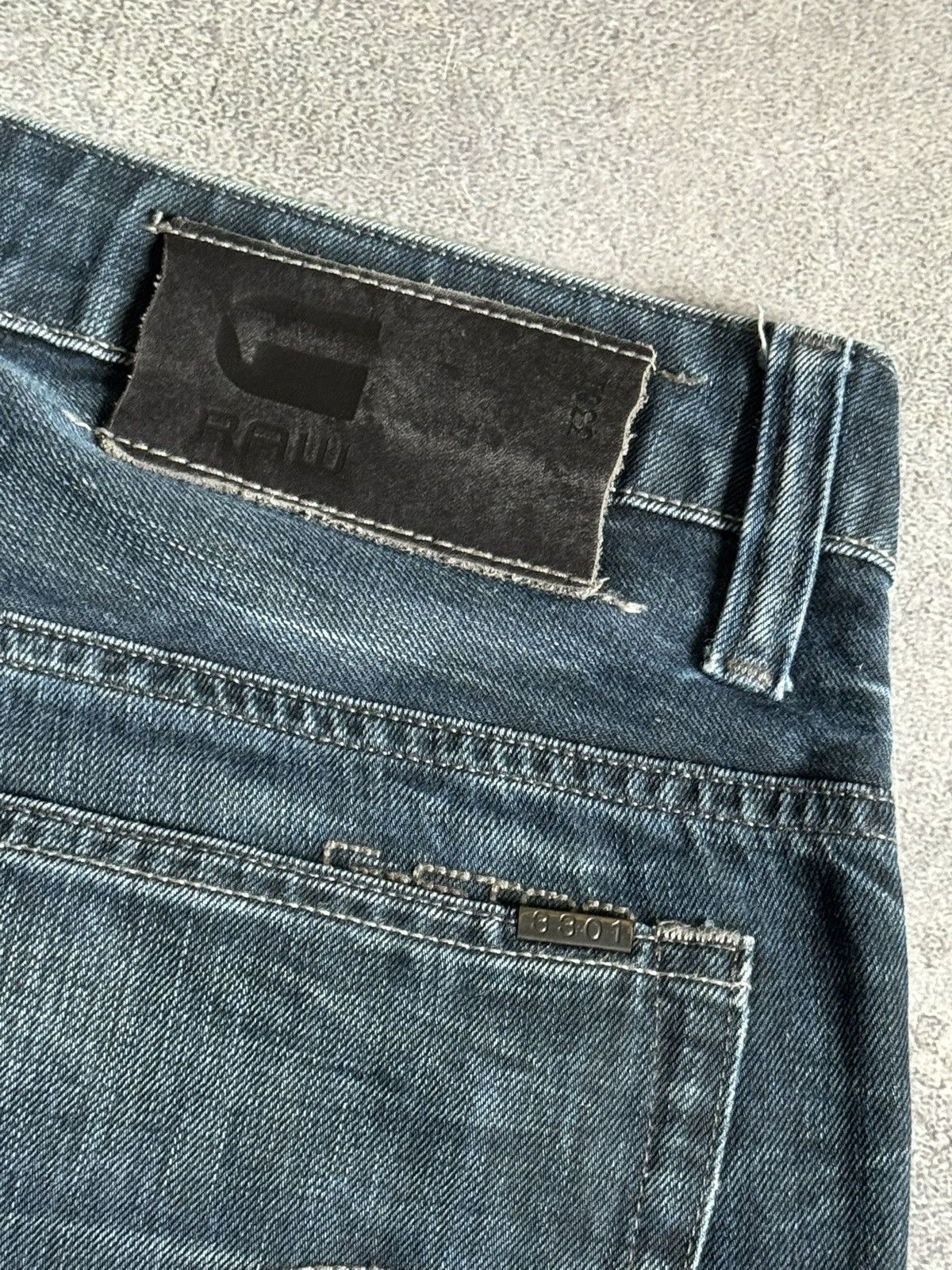 G-Star G star raw 31/32 3301 low tapered denim pants jeans trousers Size US 31 - 4 Thumbnail