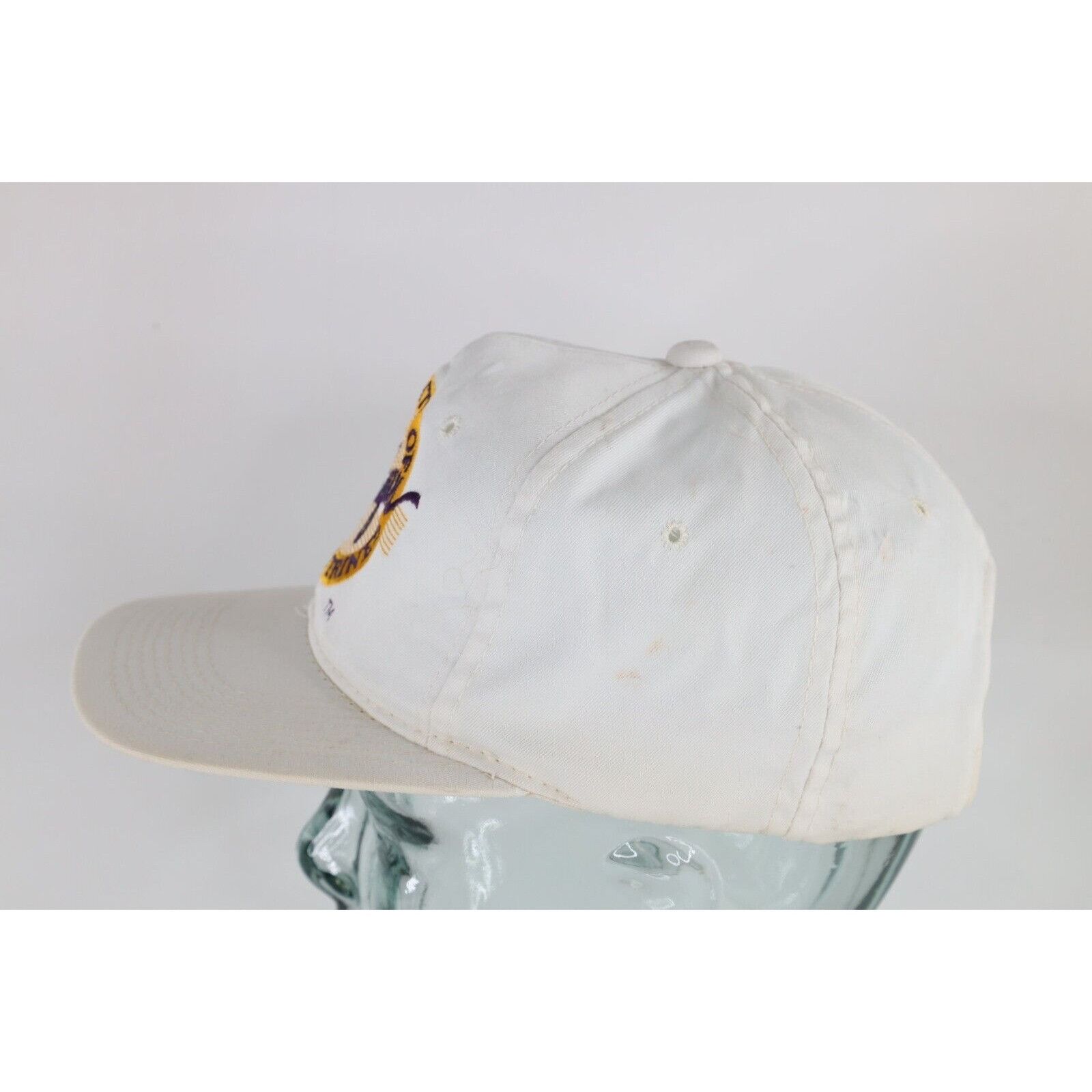 The Game × Vintage Vintage 90s The Game Circle Logo University of Michigan Hat Size ONE SIZE - 4 Thumbnail