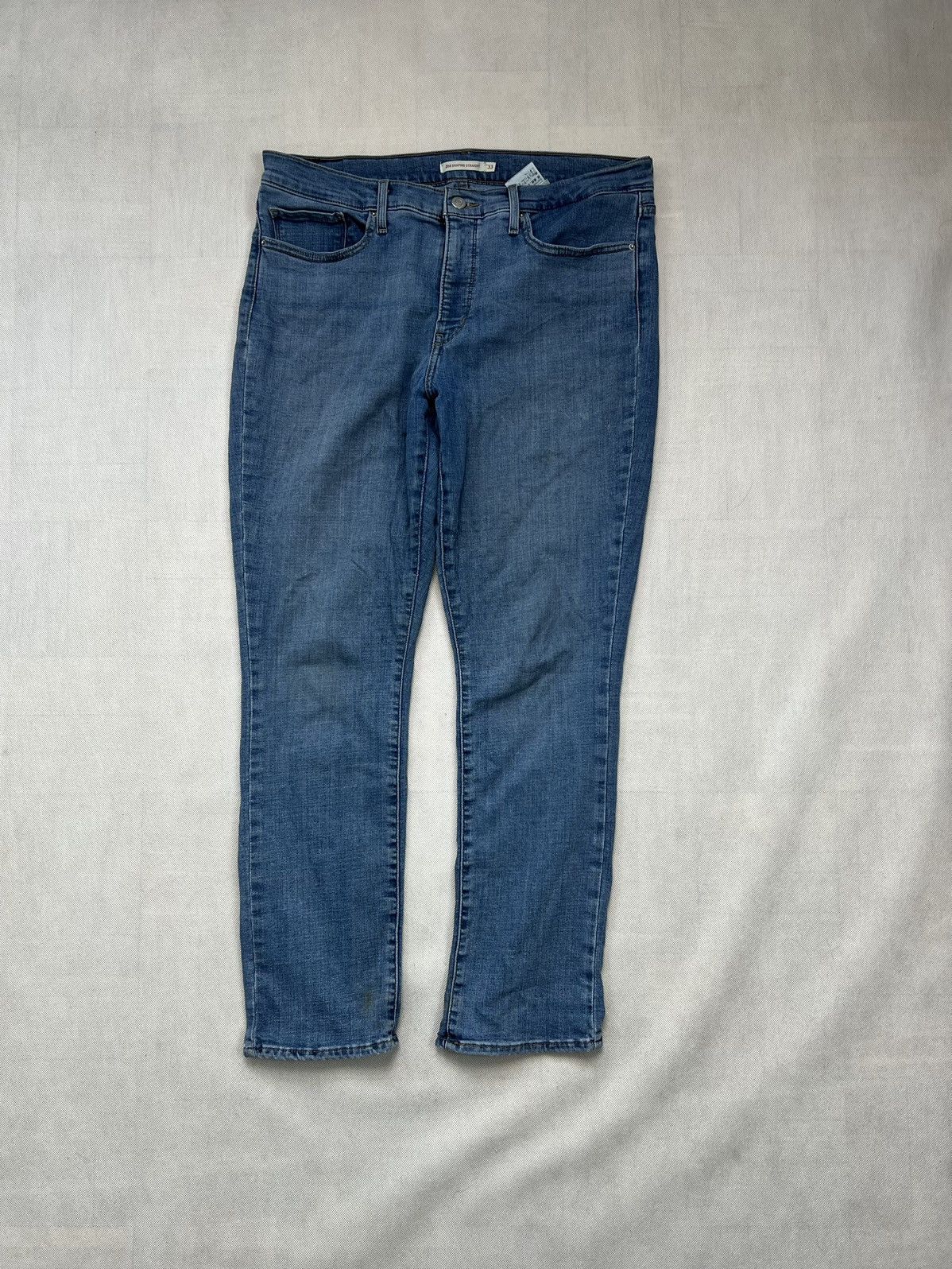 Levi's Pants Levi’s 314 Shaping Straight Jeans Women Size 33" - 3 Thumbnail