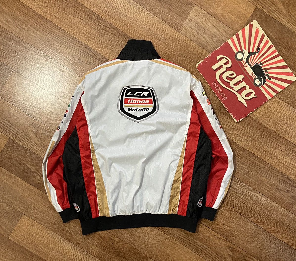 Vintage Honda LCR Moto GP Racing Team Nylon Jacket