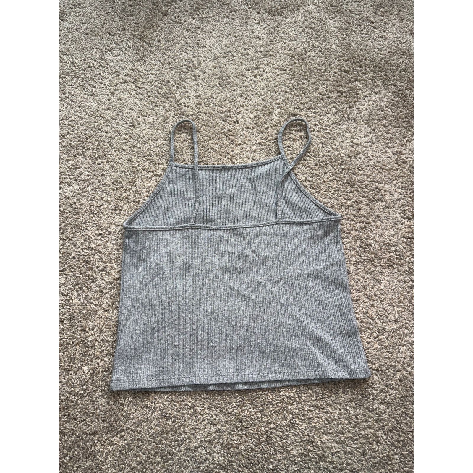 American Eagle Outfitters American Eagle - Square Neck Cami - Gray, Medium Size M / US 6-8 / IT 42-44 - 2 Thumbnail