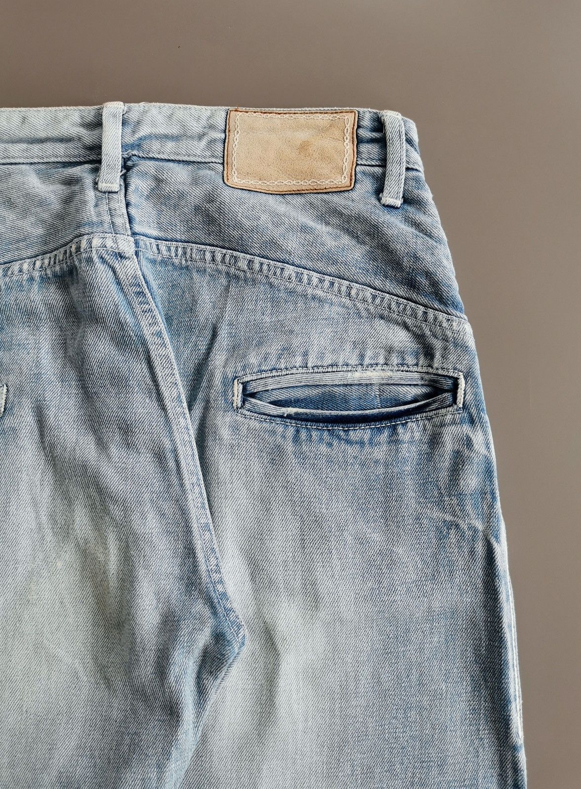 mina perhonen Mina Perhonen Selvedge Classic Curve Ripped Jeans Size 28" / US 6 / IT 42 - 11 Thumbnail