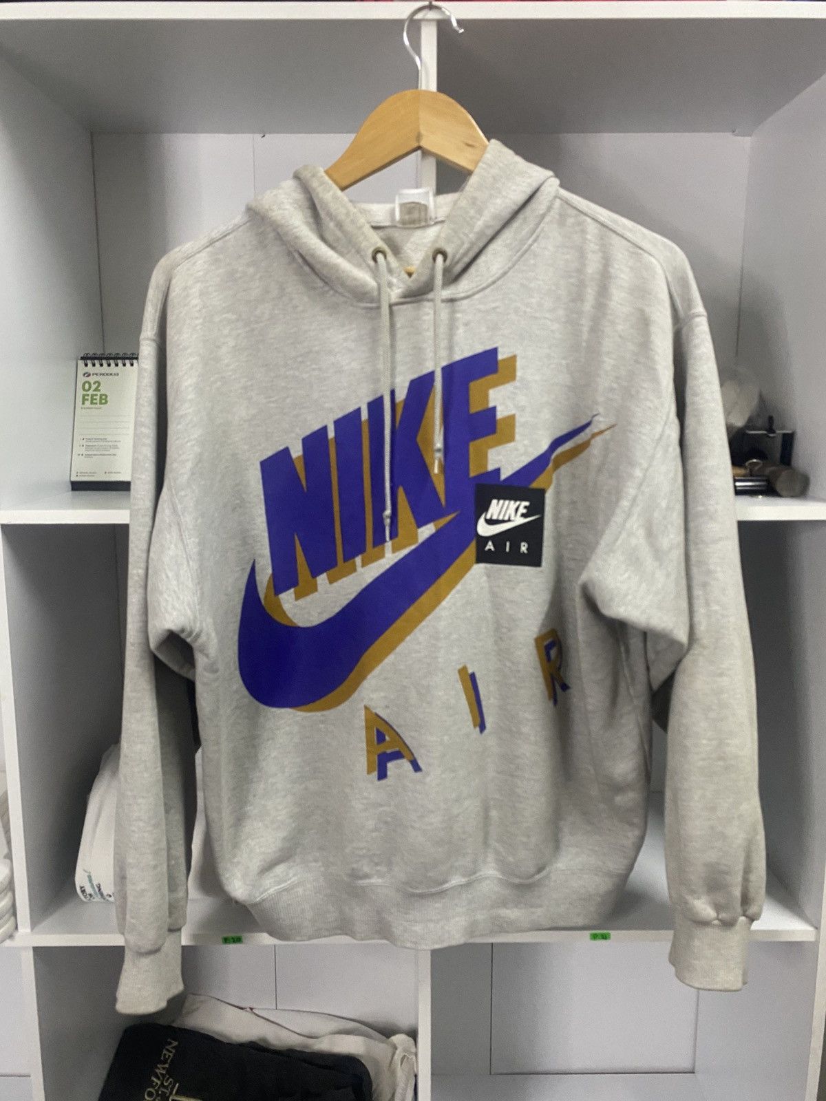 Japanese Brand × Nike × Vintage Vintage Nike big swoosh Size US L / EU 52-54 / 3 - 1 Thumbnail