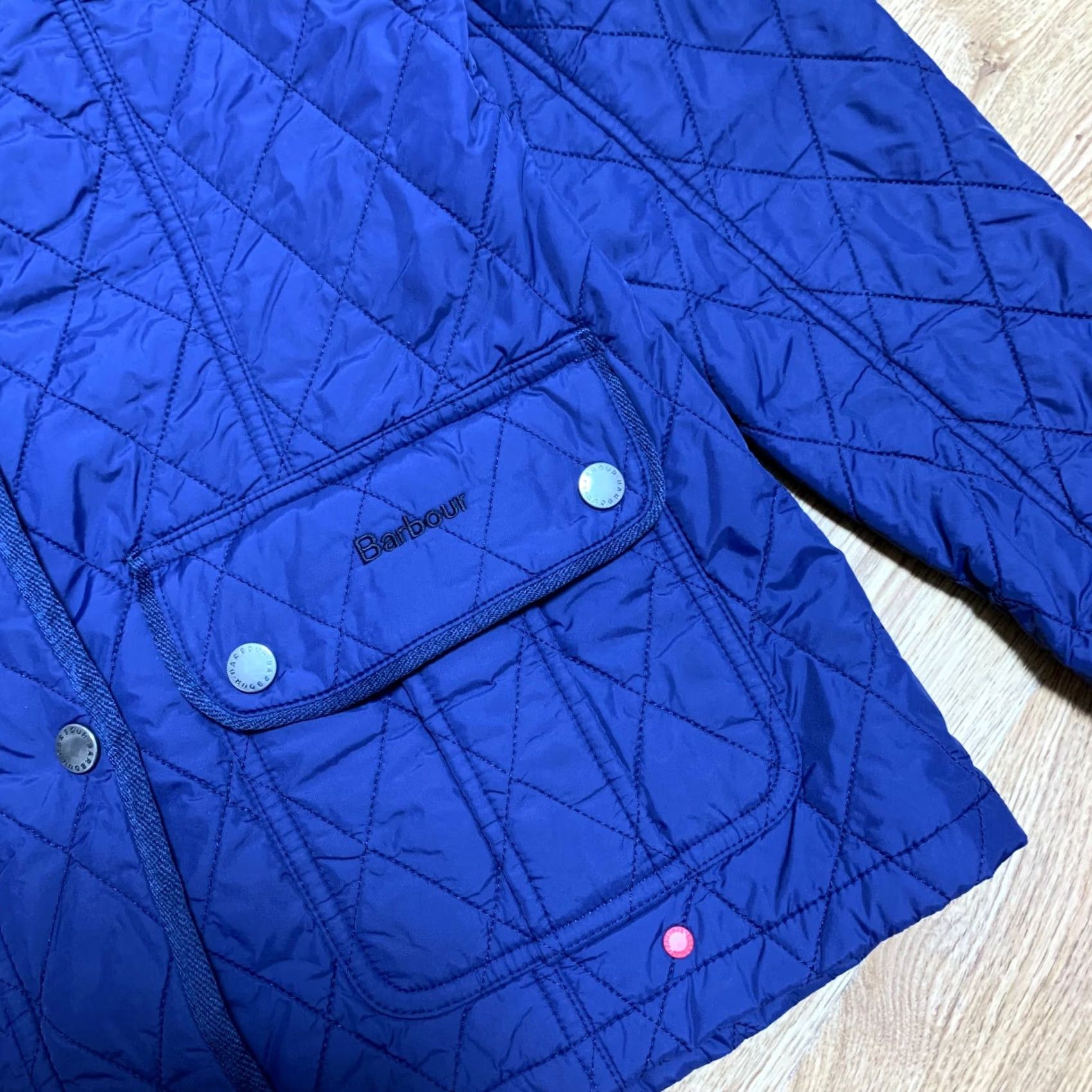 Barbour Barbour Jacket Womens M Blue Buryhead Quilted Size USA Size M / US 6-8 / IT 42-44 - 3 Thumbnail