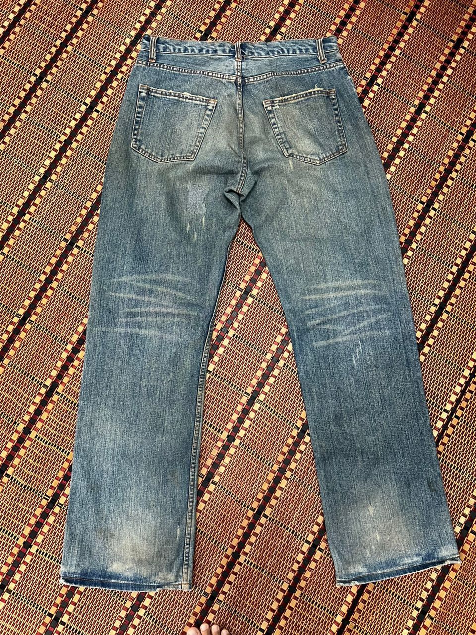 Japanese Brand Japanese Brand Nylaus Art Denim Jeans Size US 34 / EU 50 - 7 Thumbnail