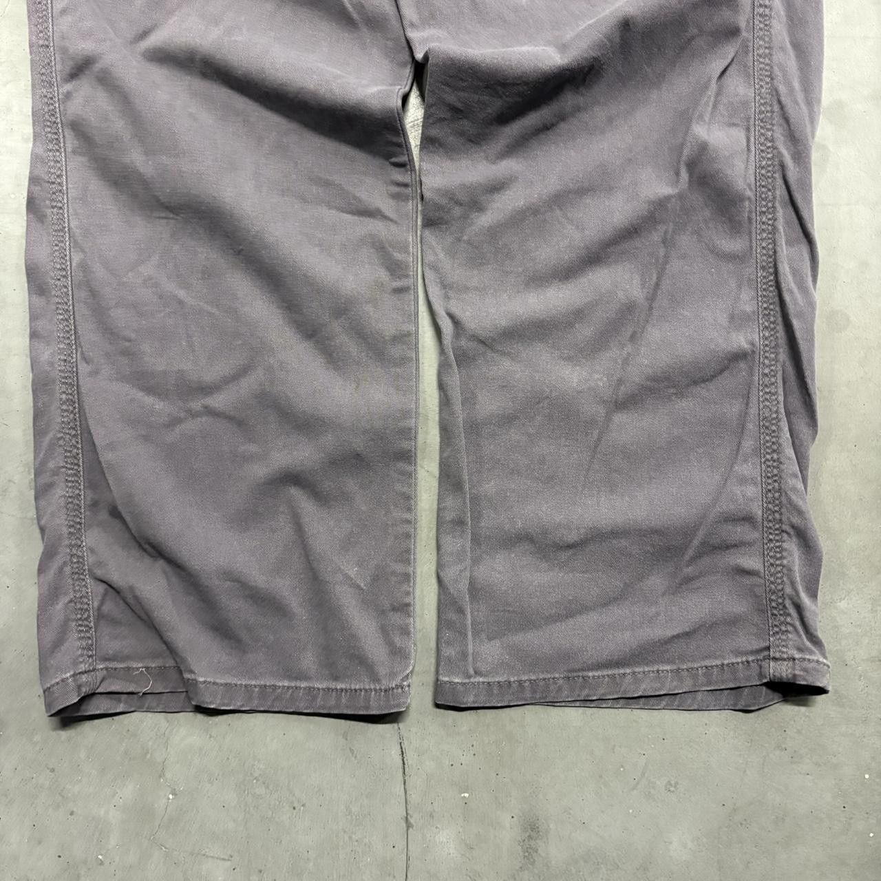 Vintage Crazy Vintage Y2K/2000s Baggy Grey Workwear Streetwear Style Cargo Pants! Size US 34 / EU 50 - 5 Thumbnail