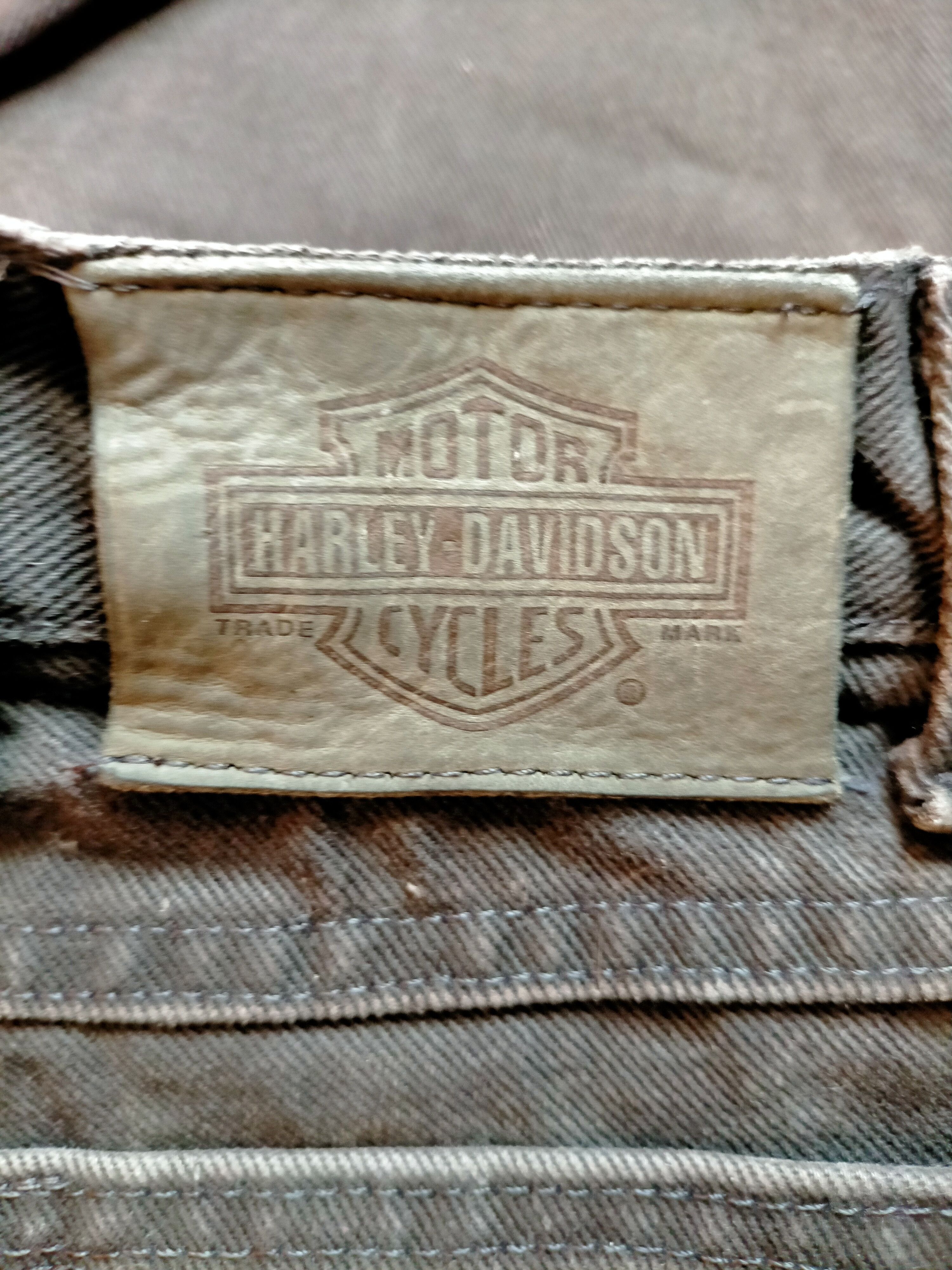 Harley Davidson Harley Davidson Black Baggy Jeans Made in usa Size US 34 / EU 50 - 18 Thumbnail