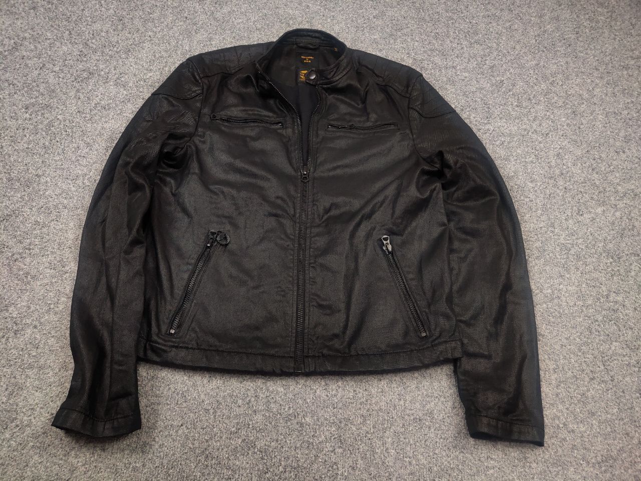 Superdry Japan Yokohama Waxed Racing Jacket Vintage Lgb in Black, Men's — image 4 of 6