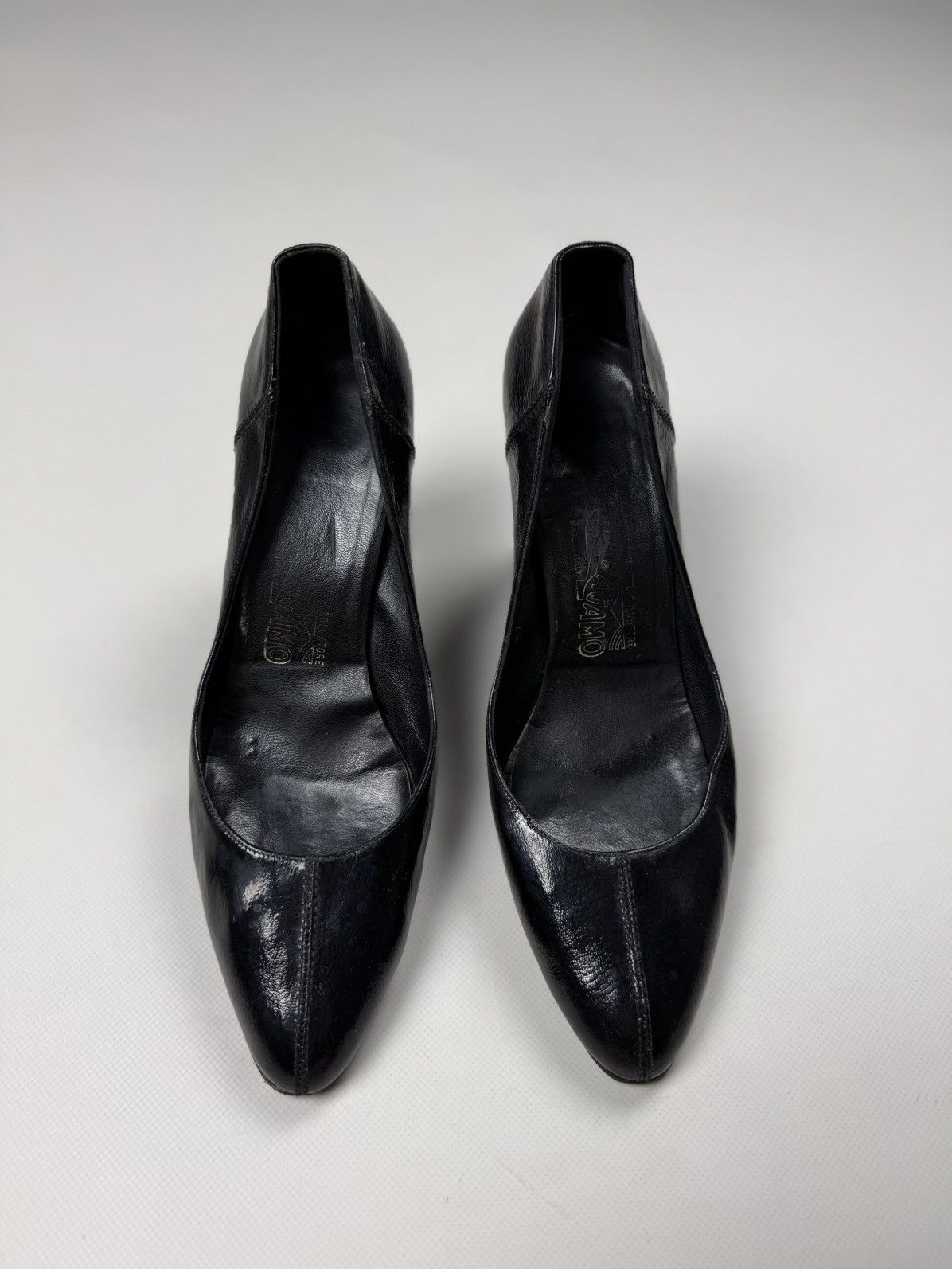 Salvatore Ferragamo Salvatore Ferragamo Ladies Leather Heels Size US 10 / EU 40 Size US 10 / IT 40 - 10 Thumbnail