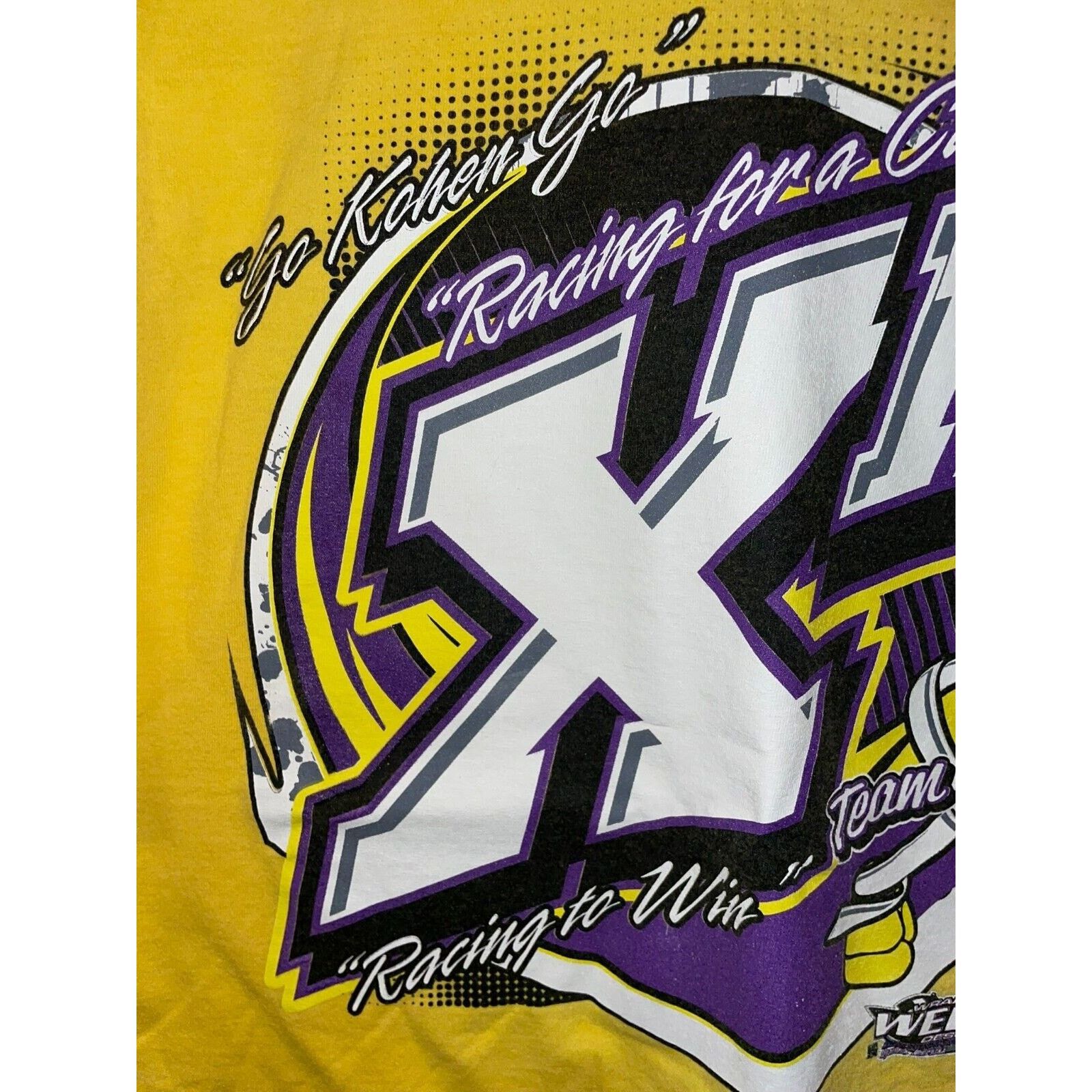 Gildan Vintage Car Race Shirt Gildan Team Kohen Jay Steffens Tee XL Size US XL / EU 56 / 4 - 7 Thumbnail