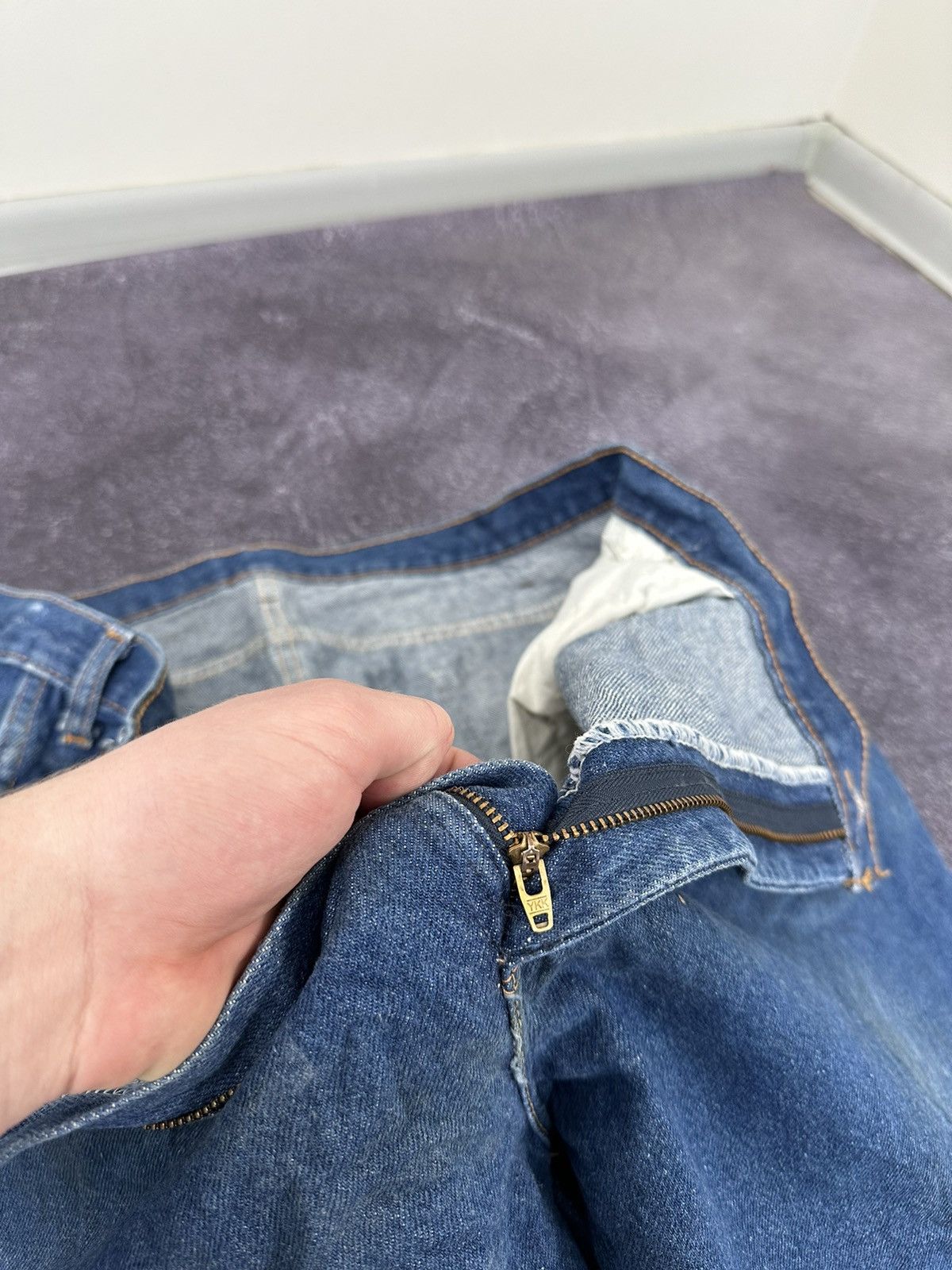 Dickies Vintage Dickies Baggy Distressed Opium Faded USA Work Jeans Size US 42 / EU 58 - 19 Thumbnail