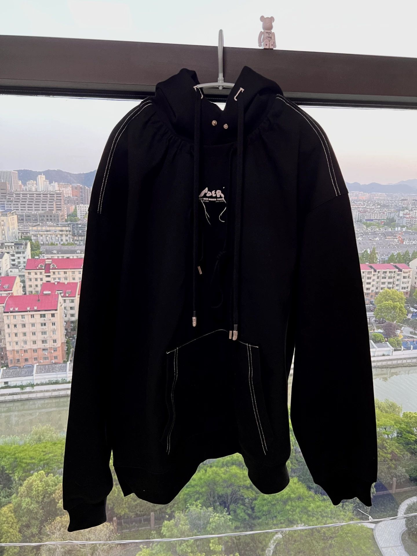 Ader Error ader error black hoodie size 2 Size US L / EU 52-54 / 3 - 1 Thumbnail