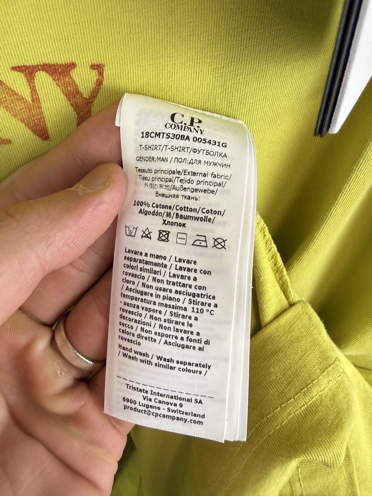 C.P. Company Green C.P. Company t-shirt (brand new with tags) Size US XXL / EU 58 / 5 - 9 Thumbnail
