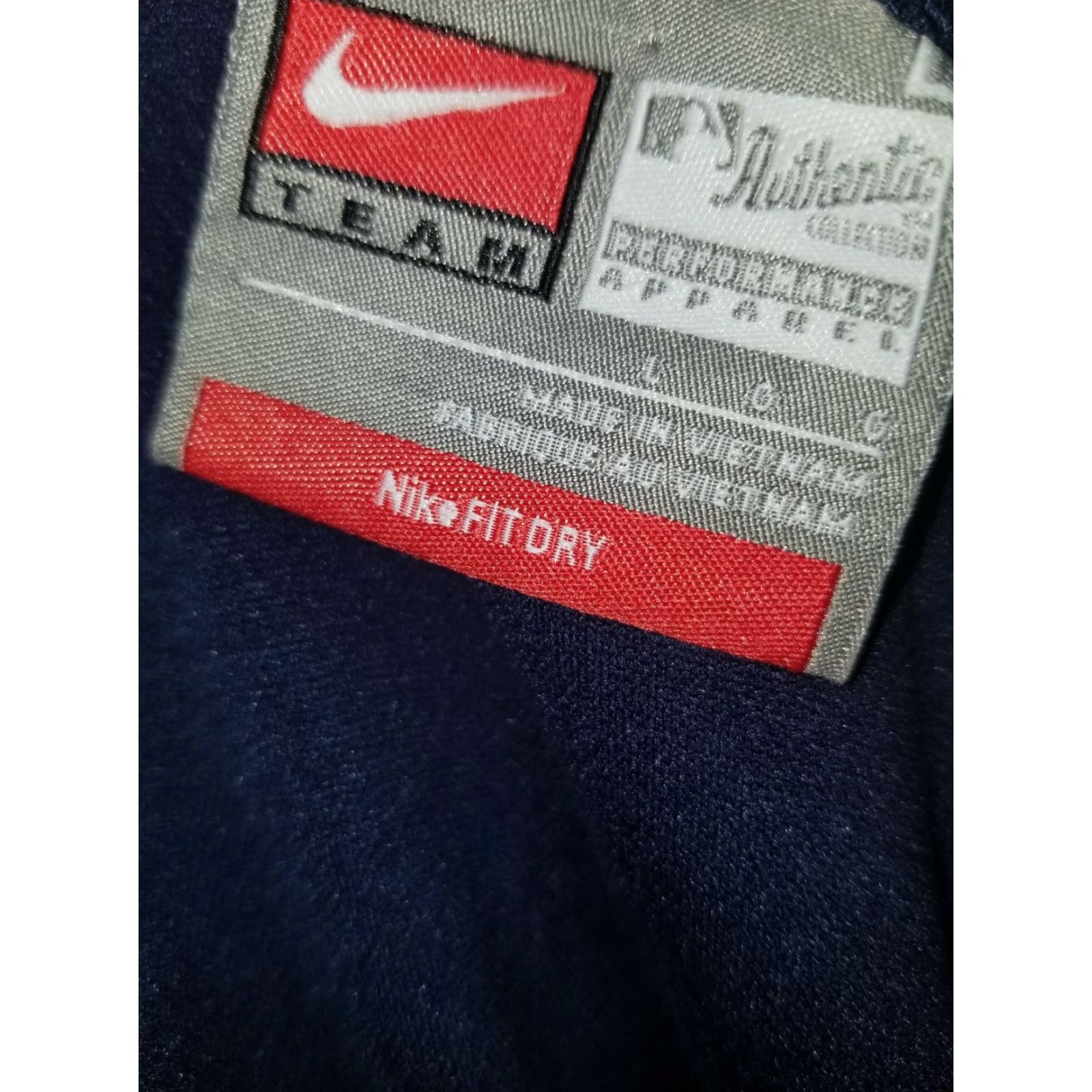 Nike Nike Tampa Bay Rays Navy T-Shirt Authentic Collection Men's L Performance Shirt Activewear Baseball Size US L / EU 52-54 / 3 - 3 Thumbnail