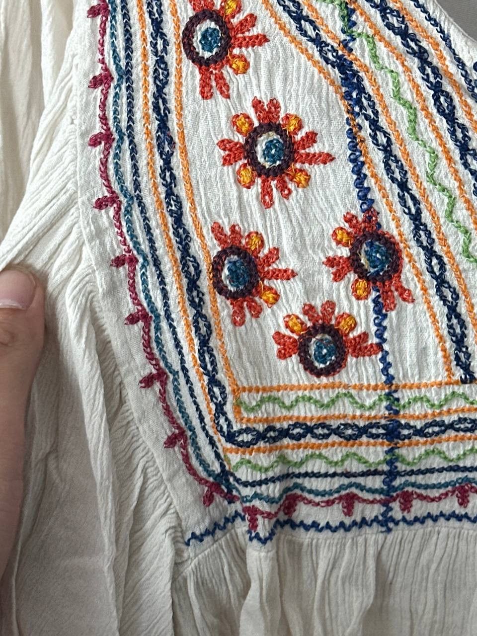 Denim & Supply Ralph Lauren Denim And Supply Ralph Lauren Aztec Embroedared Blouse Size M / US 6-8 / IT 42-44 - 6 Thumbnail