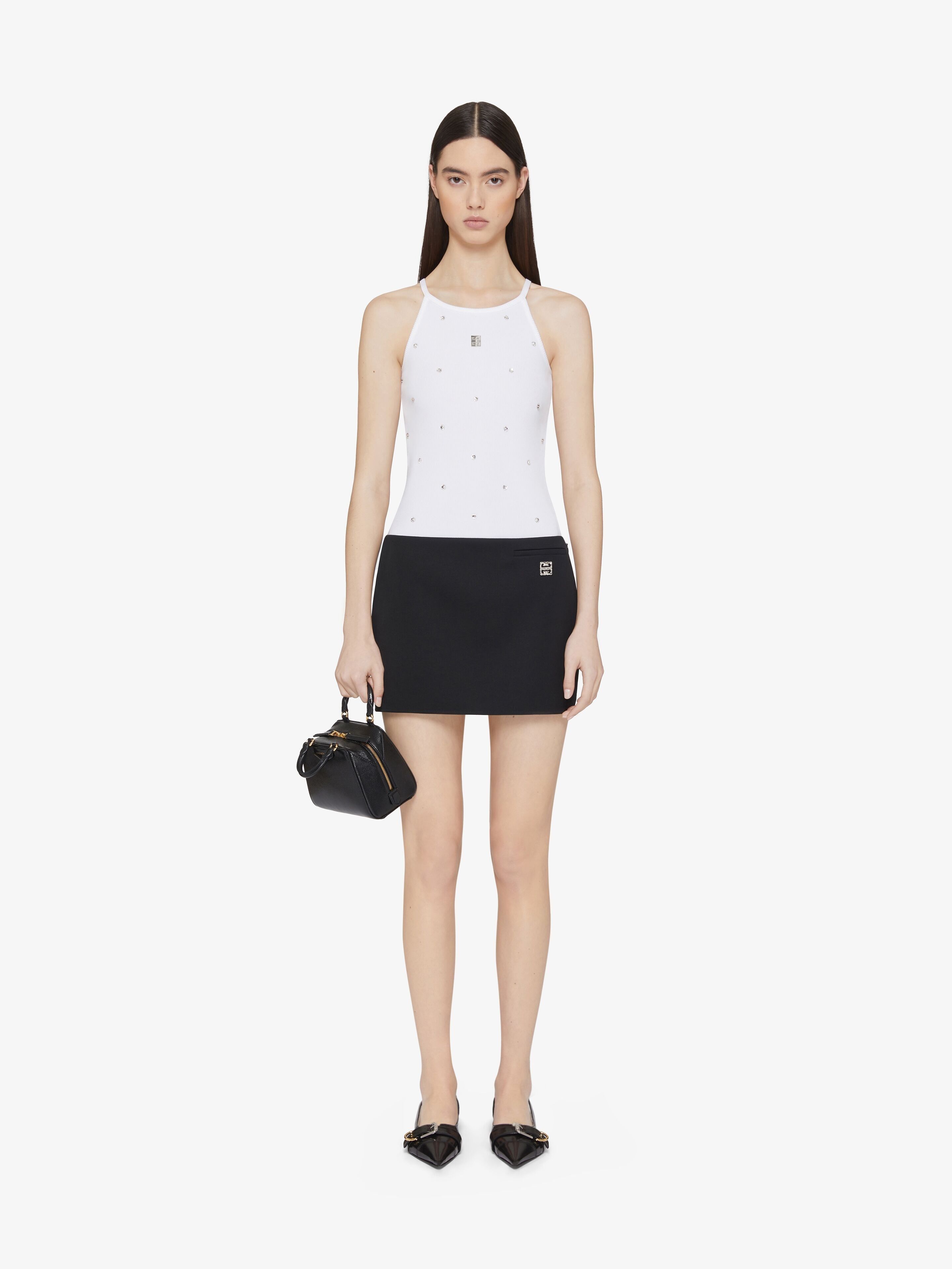 Givenchy o1srvl11e0225 Slim Fit Tank Top in White Size L / US 10 / IT 46 - 3 Thumbnail
