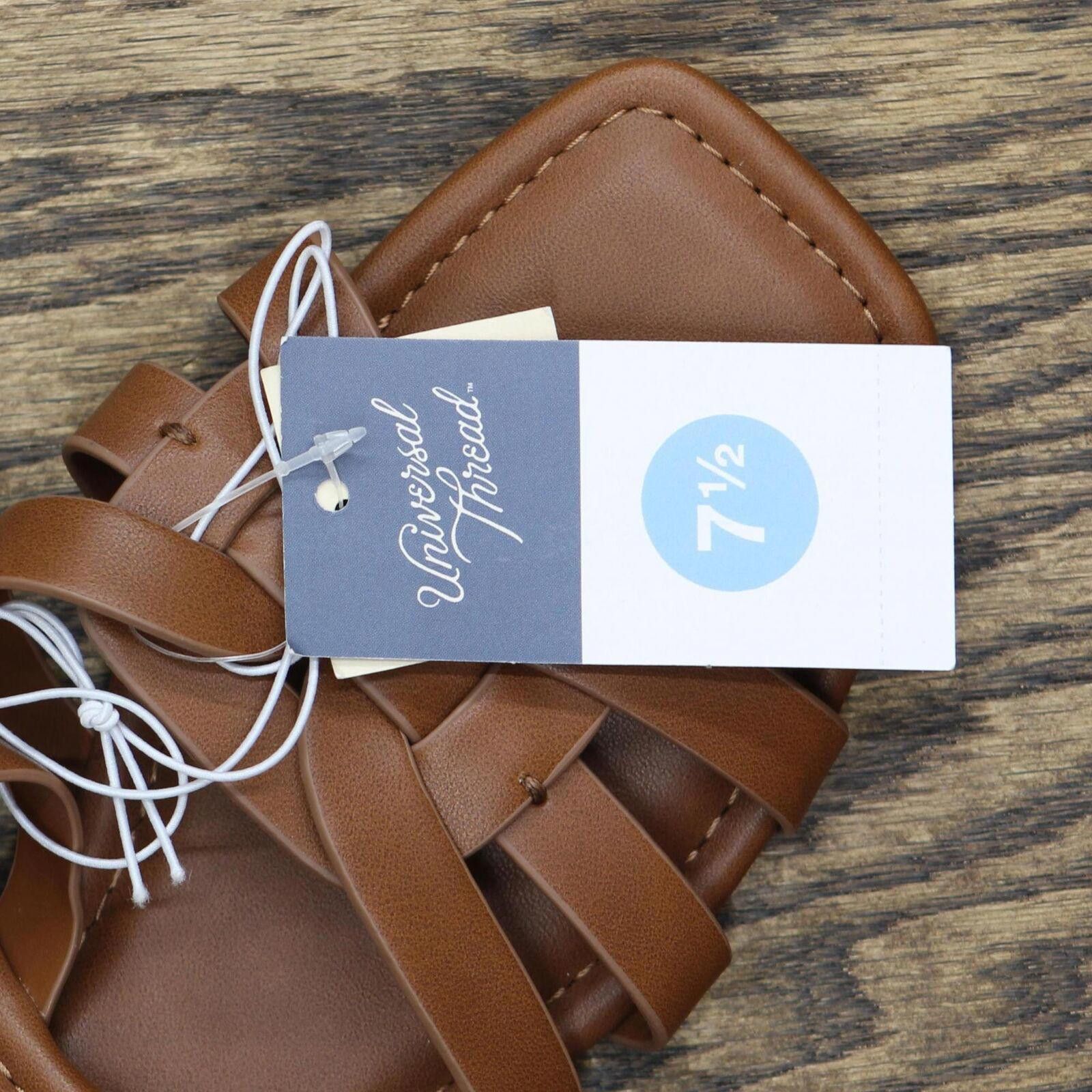 Designer NWT Universal Thread Insole 89529814 Cognac Brown 9M 9 M Size US 9 / IT 39 - 6 Thumbnail