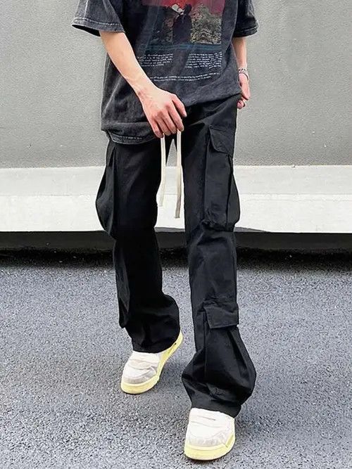 Vintage Cargo Pants Multi Pocket Gorpcore skinny Size US 34 / EU 50 - 1 Thumbnail